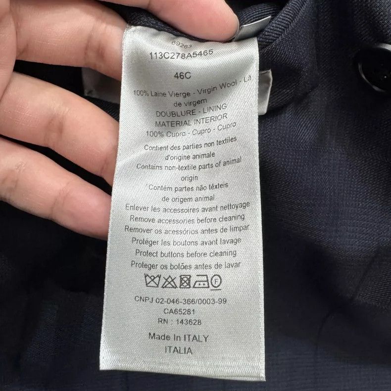 Dior Dior Plaid suit 2505-Nextarrow Size 46R - 4 Thumbnail