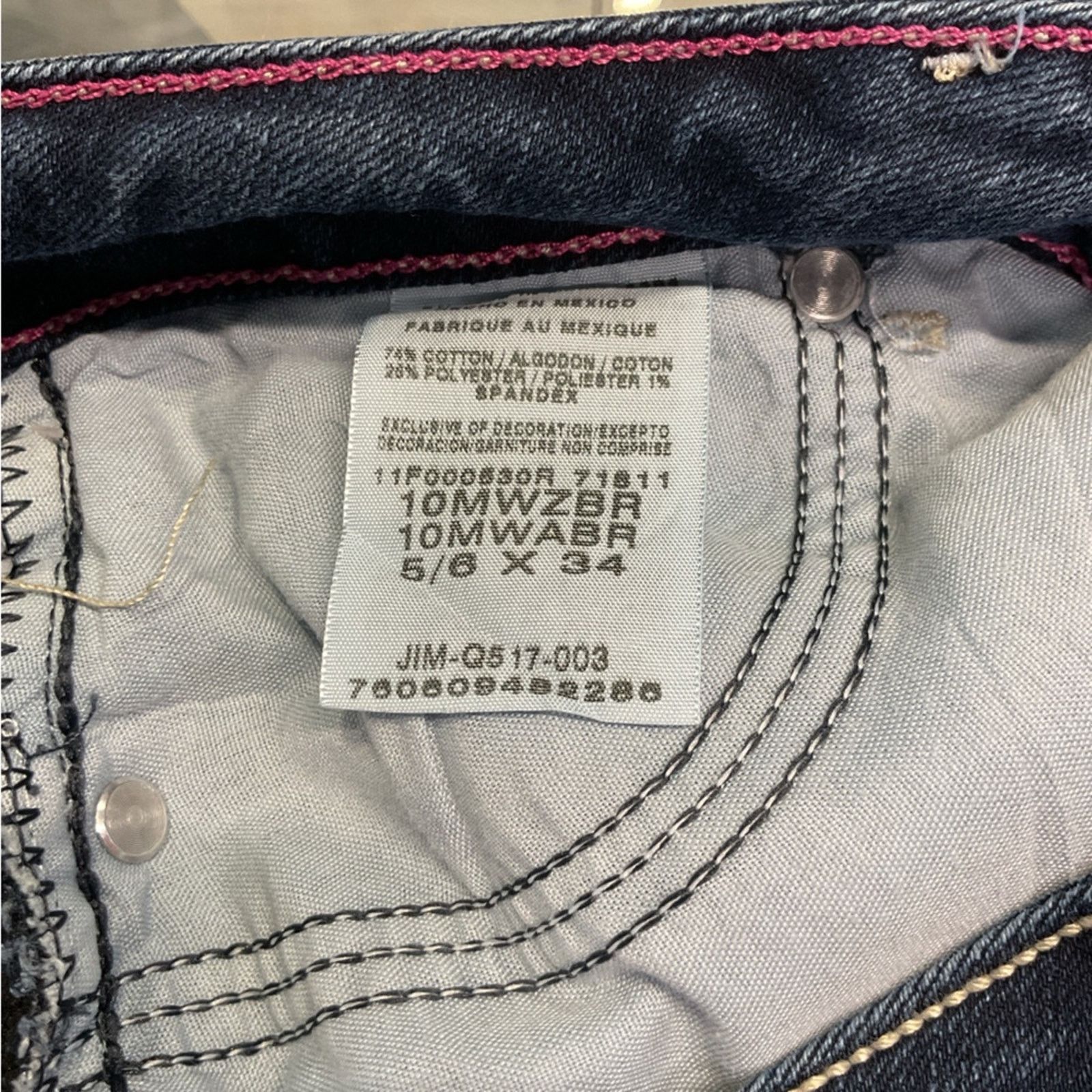 Wrangler Vintage Y2K Junior Wrangler Dark Wash Jeans Size 30" / US 8 / IT 44 - 4 Thumbnail