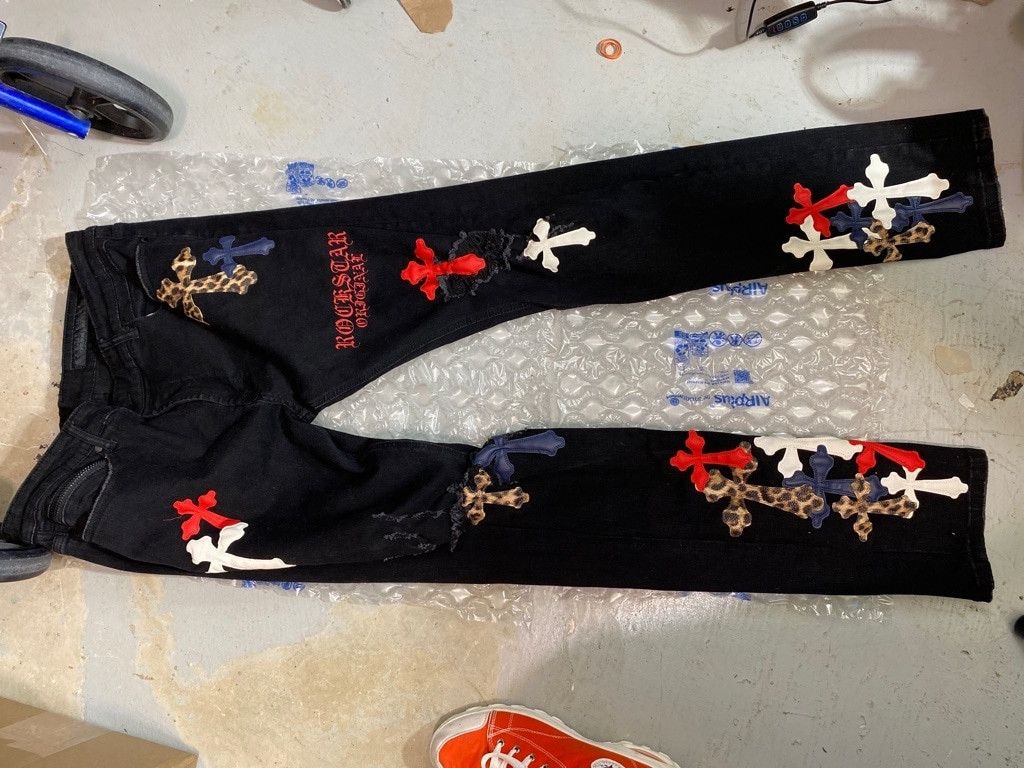 Rockstar Games Men's Rockstar Original Jeans 38 Black Multi Size US 38 / EU 54 - 2 Thumbnail