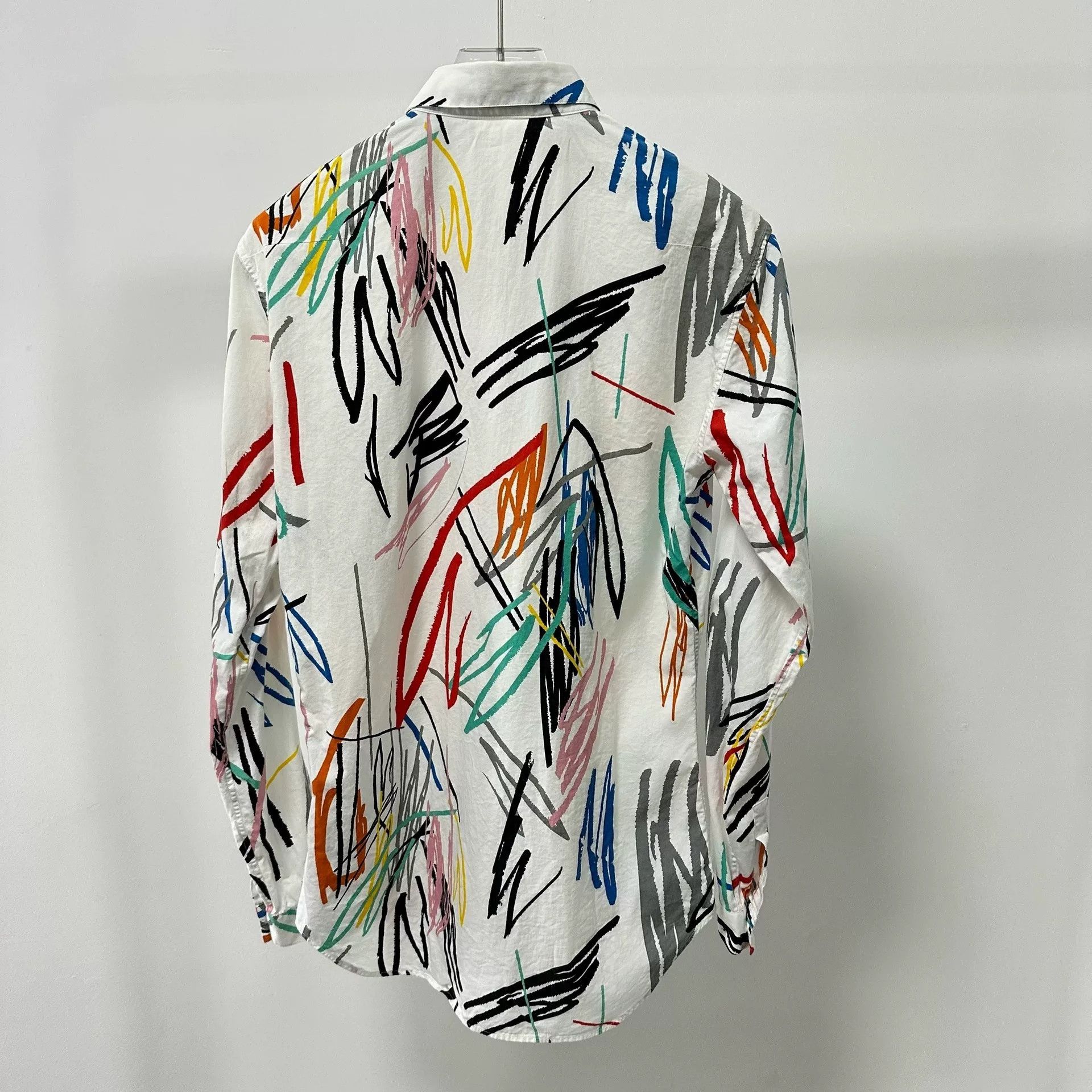 Dior Dior Homme 15ss Graffiti Line Shirt Size US M / EU 48-50 / 2 - 3 Thumbnail