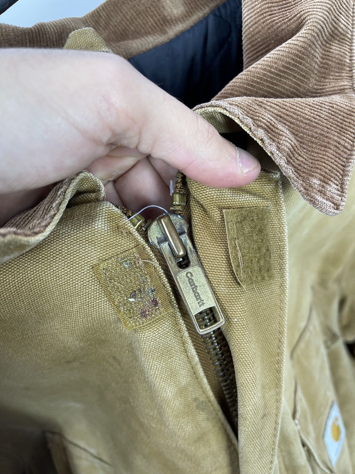 Carhartt × Carhartt Wip Carhartt Sherpa Lined Jacket Size XXL Vintage 90s Brown Size US XXL / EU 58 / 5 - 7 Thumbnail