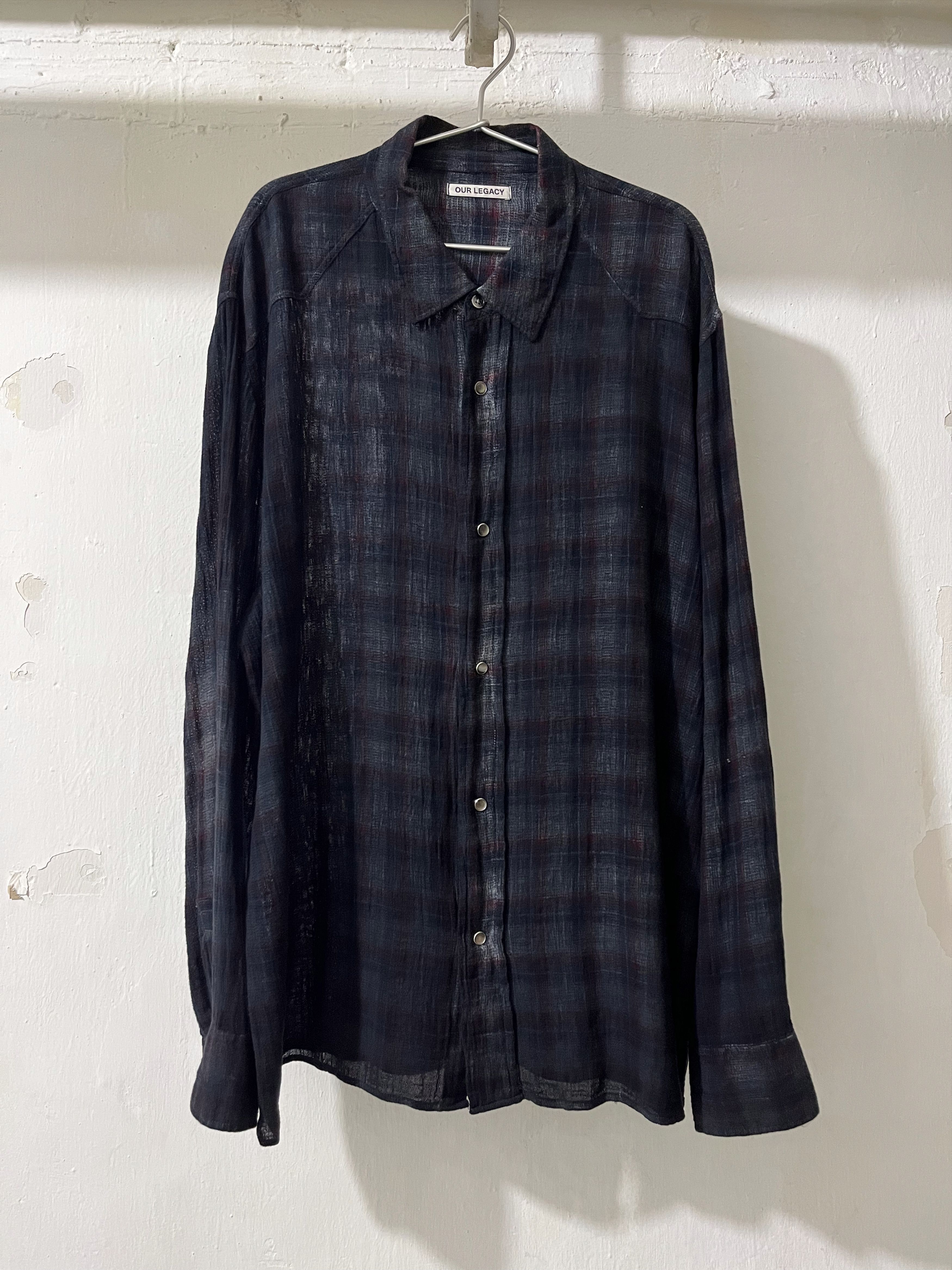 Our Legacy OUR LEGACY FINE FRONTIER SHIRT Size US M / EU 48-50 / 2 - 1 Thumbnail