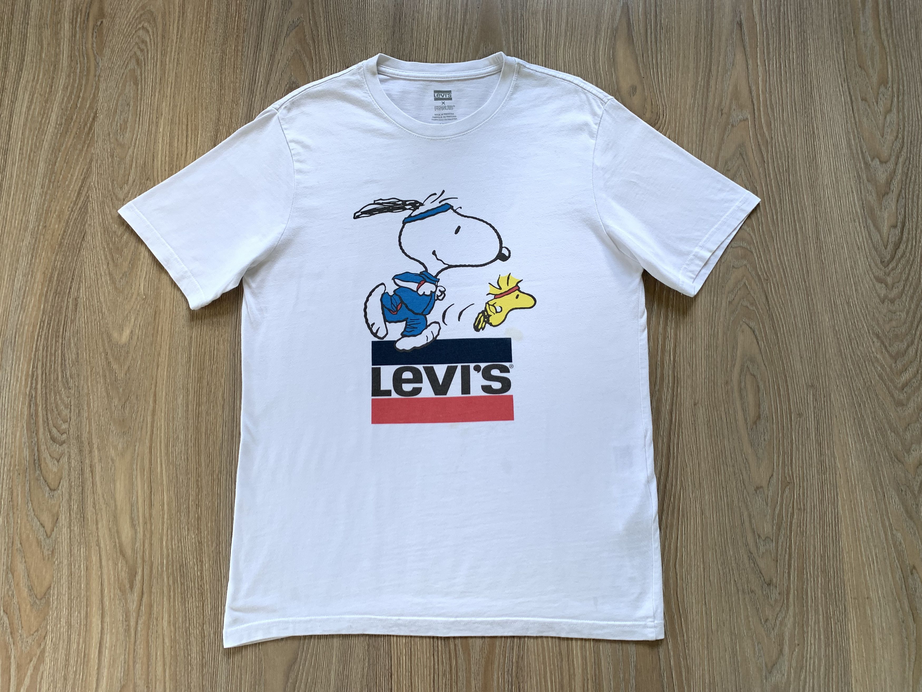 Levi's × Vintage Vintage Levi's Peanuts Snoopy T-Shirt Size US S / EU 44-46 / 1 - 2 Thumbnail