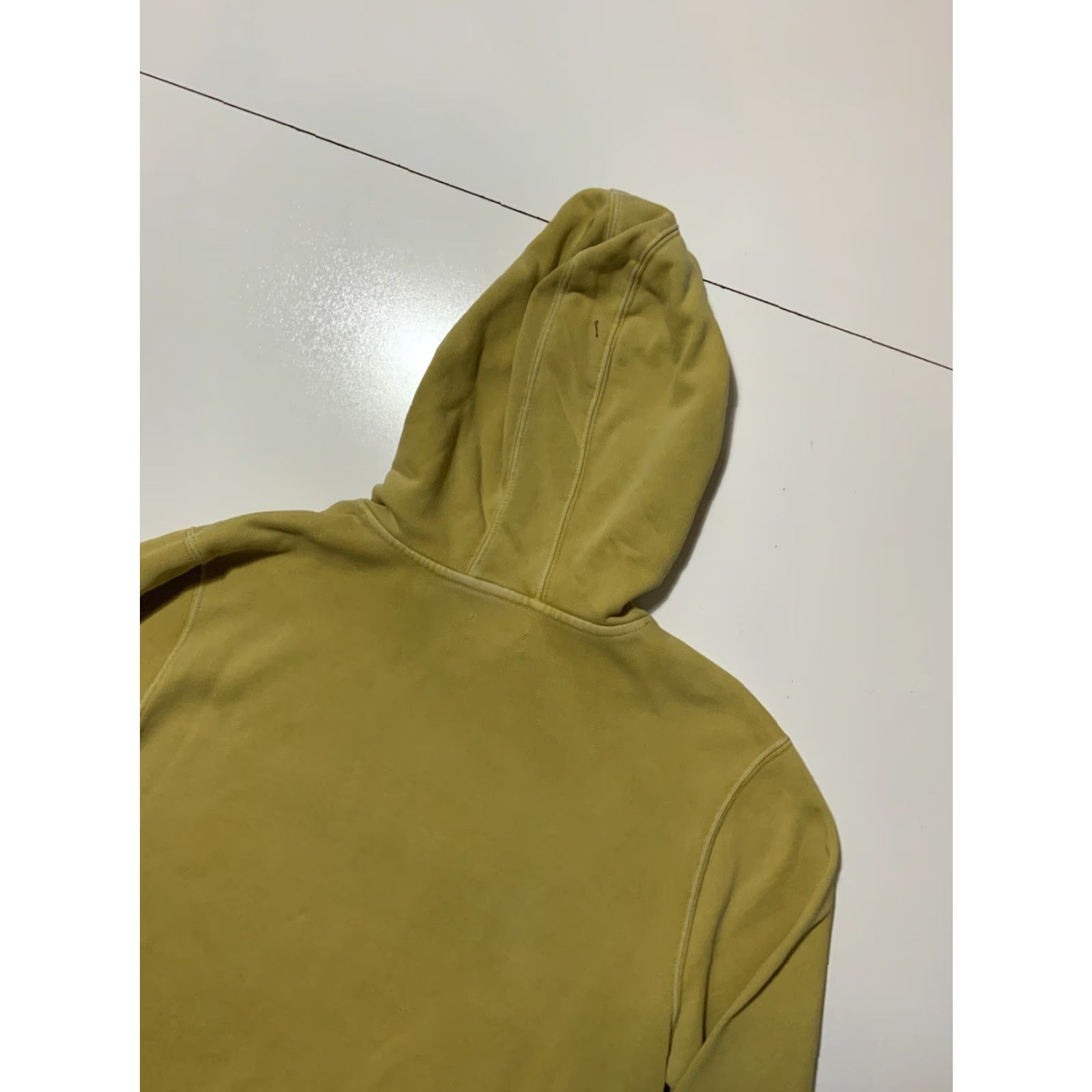 Banks Journal Banks Journal The Label Organic Cotton Terry Embroidered Pullover Hoodie M Mens Yellow Hoodie Size US M / EU 48-50 / 2 - 6 Thumbnail