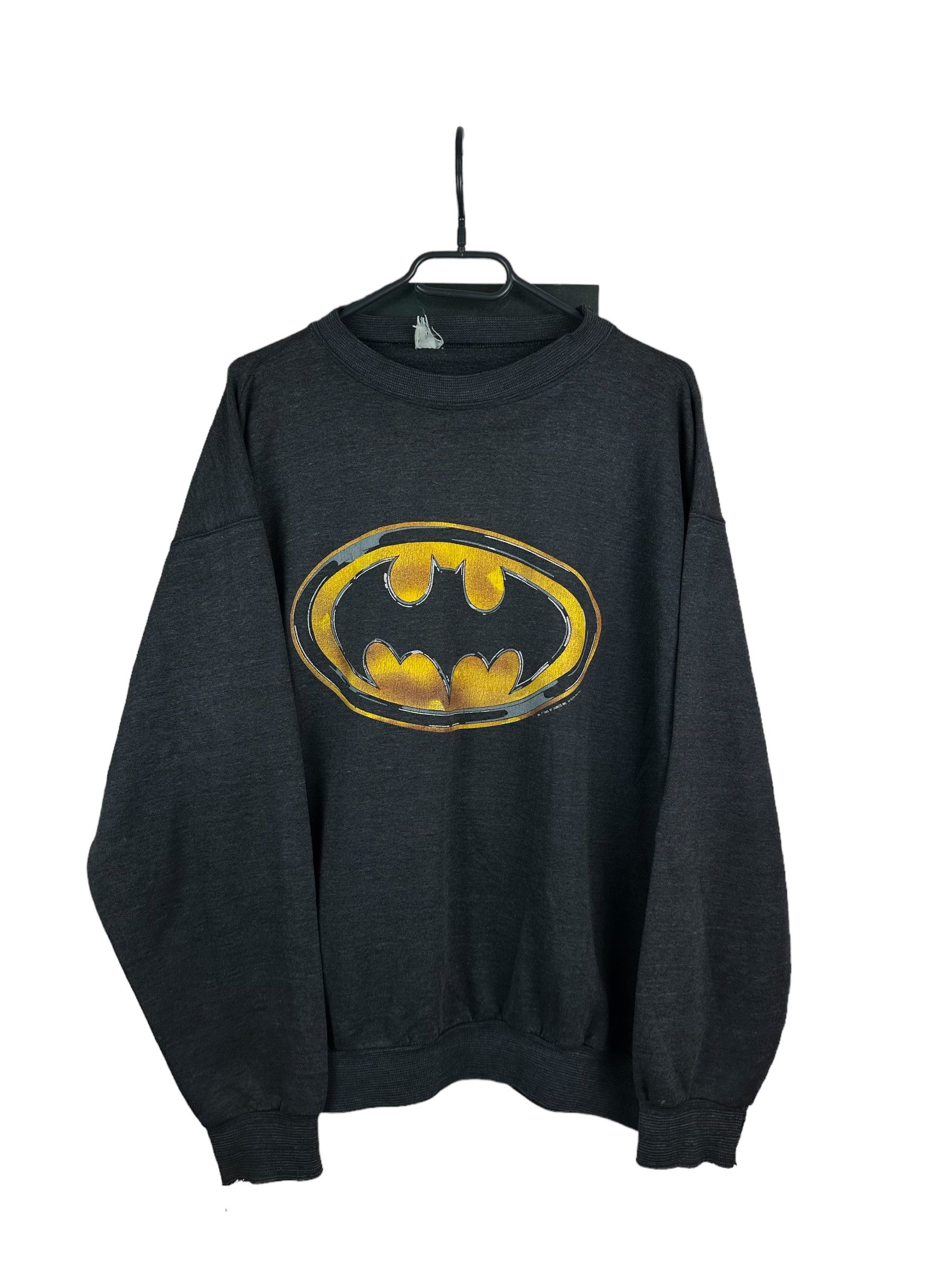 Cartoon Network × Vintage Vintage 1980's DC Comics Batman Sweatshirt Rare Hype Size US M / EU 48-50 / 2 - 1 Thumbnail