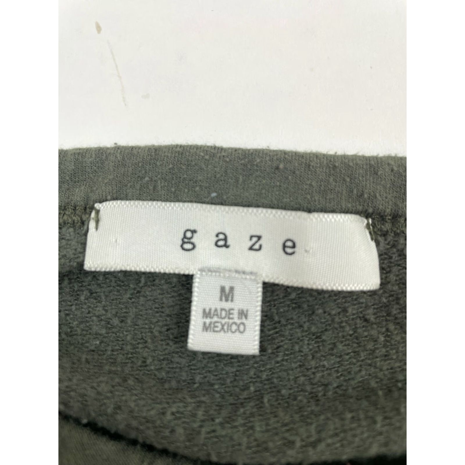 Vintage GAZE Cropped Top Womens Size M Green Start Each Day with a Grateful Heart Size M / US 6-8 / IT 42-44 - 6 Thumbnail