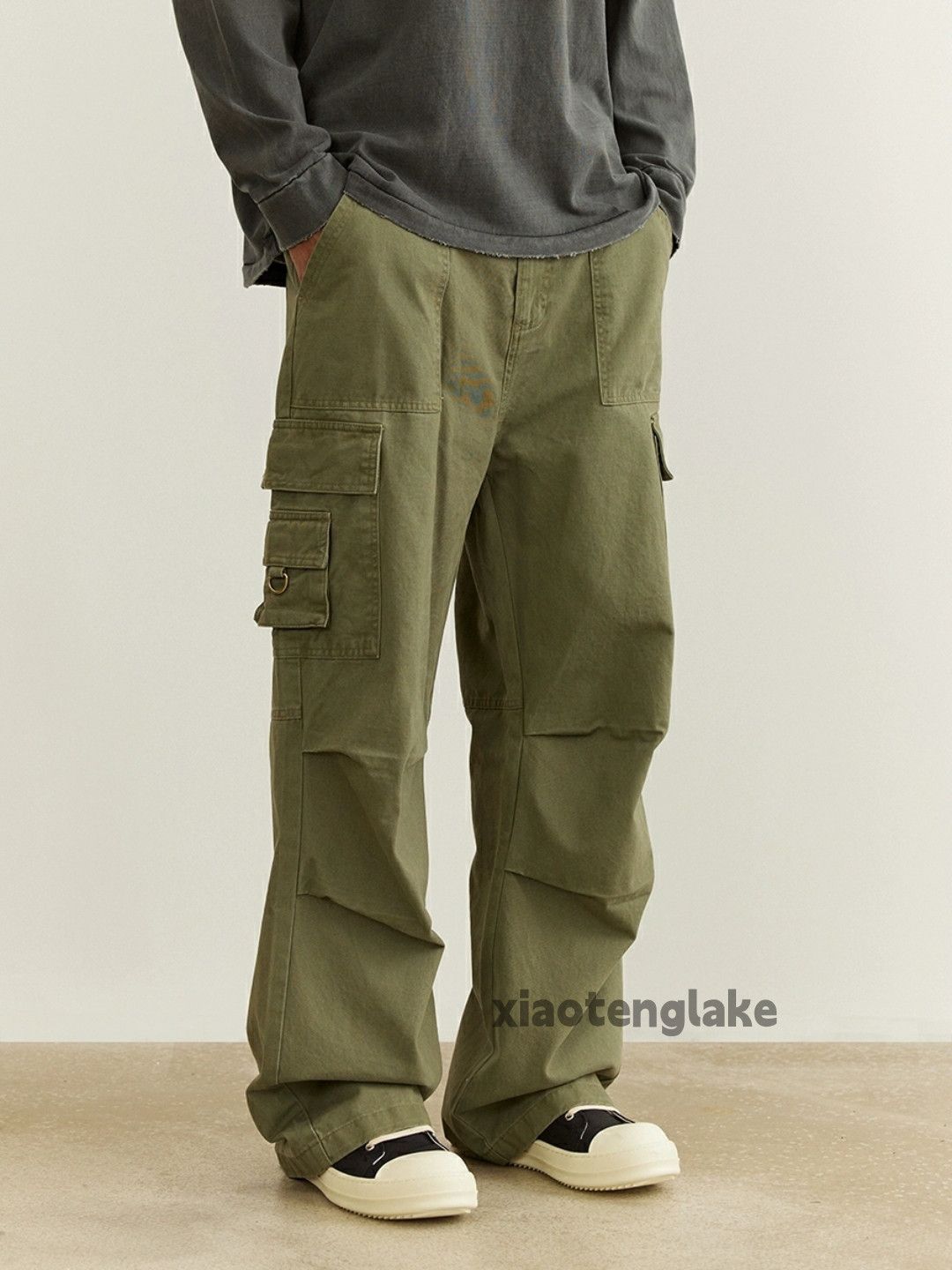 Designer × Japanese Brand × Vintage washed faded cleanfit yuppie utility outdoor cargo pants Size US 32 / EU 48 - 2 Thumbnail