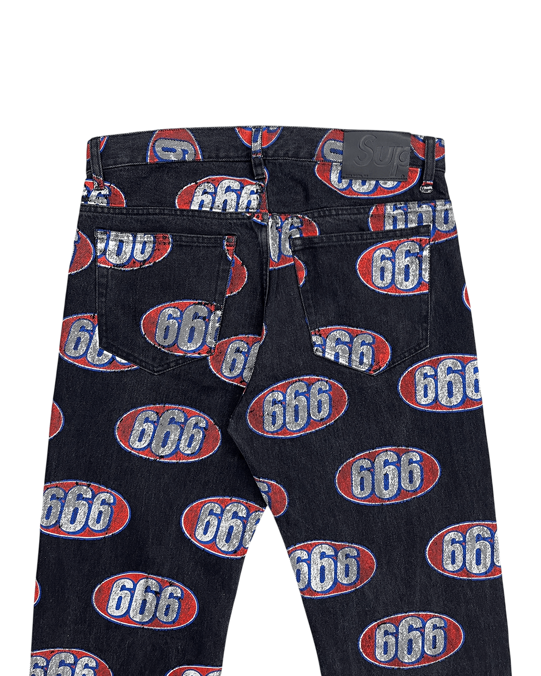 Supreme Supreme SS17 666 Denim Trouser Size US 30 / EU 46 - 9 Thumbnail