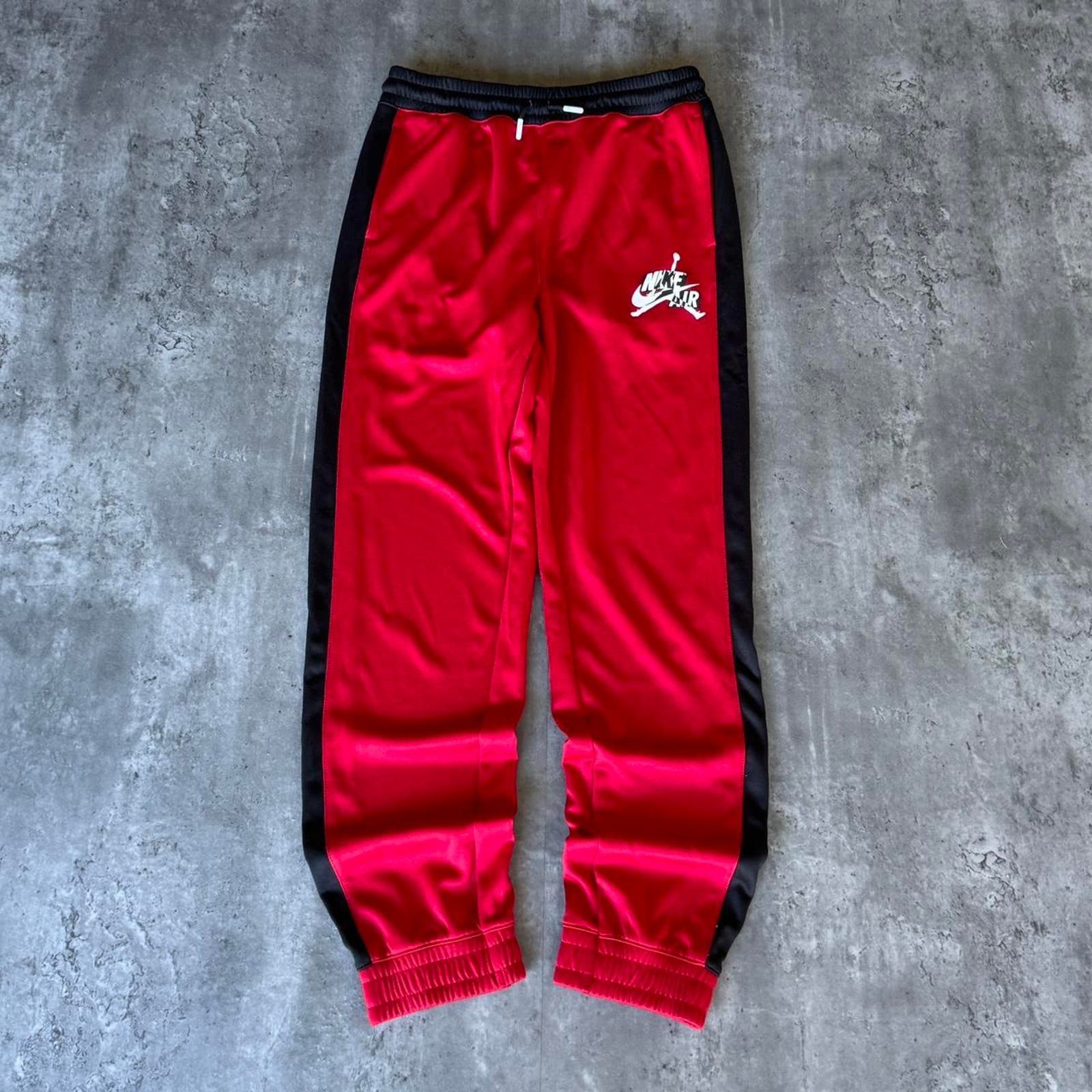 mens red jordan sweatpants