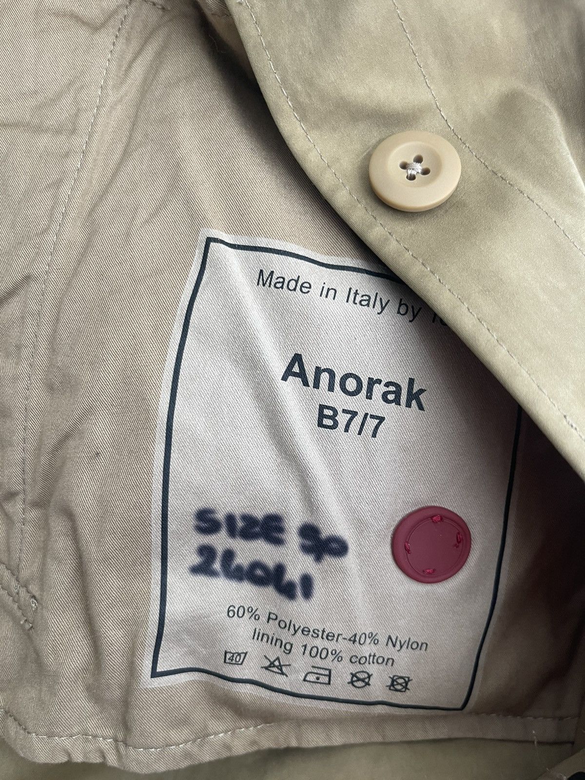 Ten C Hand Painted Anorak Size US M / EU 48-50 / 2 - 3 Thumbnail