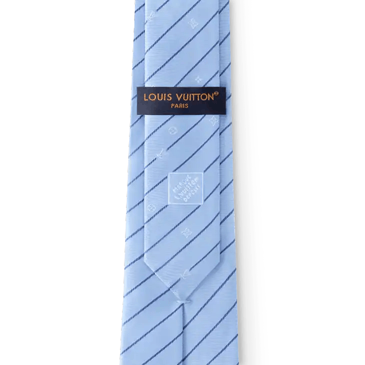 Louis Vuitton Monogram Pinstripes Tie - 148 x 7 cm Size ONE SIZE - 3 Thumbnail