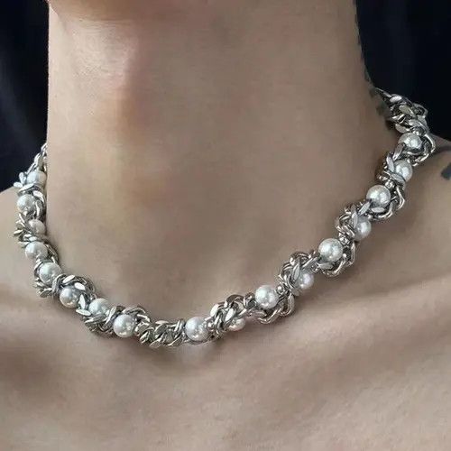 Other Crazy STEAL! Y2K Chains Necklace Chain Size ONE SIZE - 2 Thumbnail