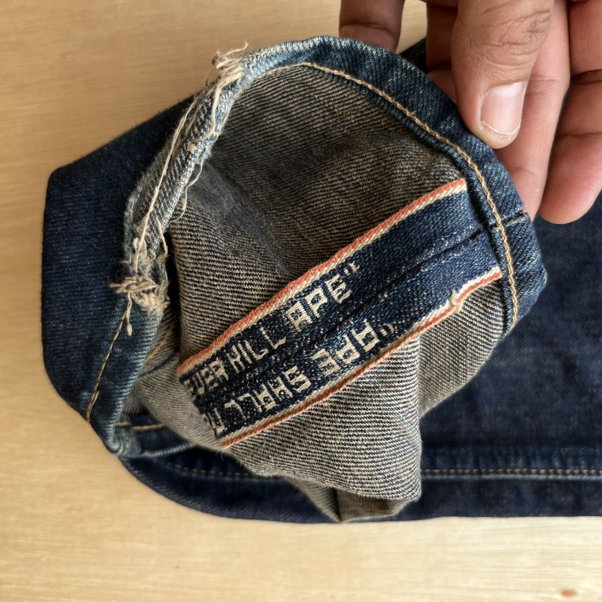 Bape A BATHING APE SELVEDGE DENIM Size US 31 - 3 Thumbnail