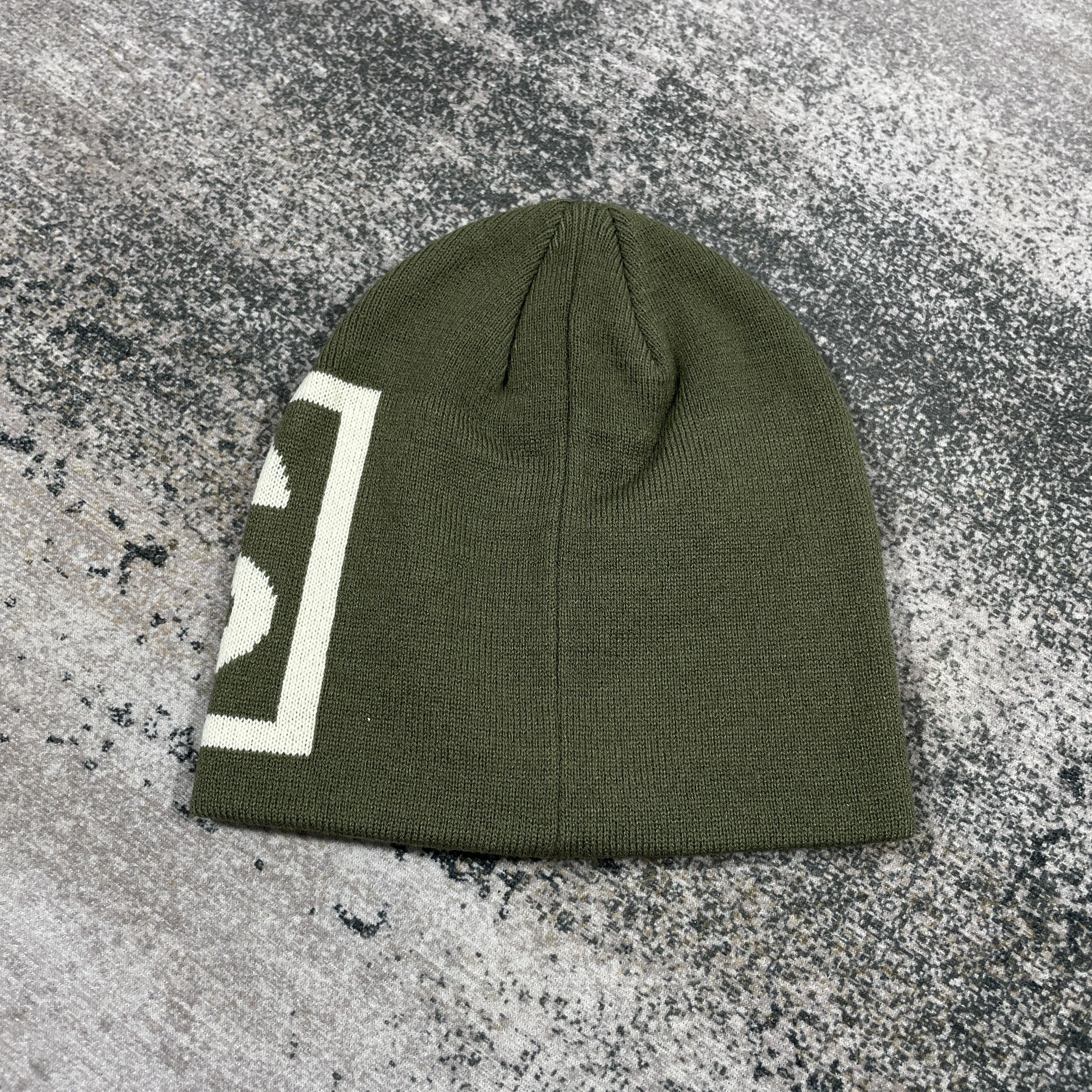 Stussy Stussy Big SS Link Skullcap Beanie - Olive Size ONE SIZE - 3 Thumbnail