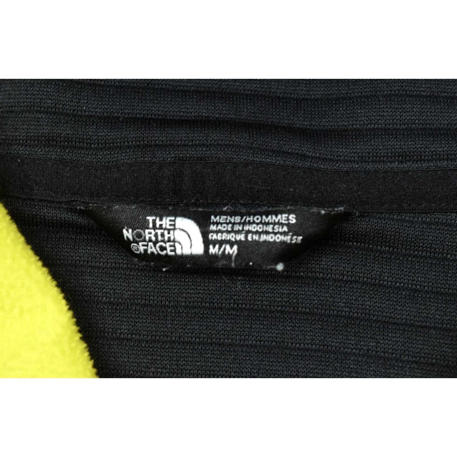 The North Face The North Face Fleece Jacket Mens M Black Green Full-Zip Hood Sleeve Long-Style Stand-Up Collar Outdoor Winter Fall Spring Regular Size US M / EU 48-50 / 2 - 6 Thumbnail
