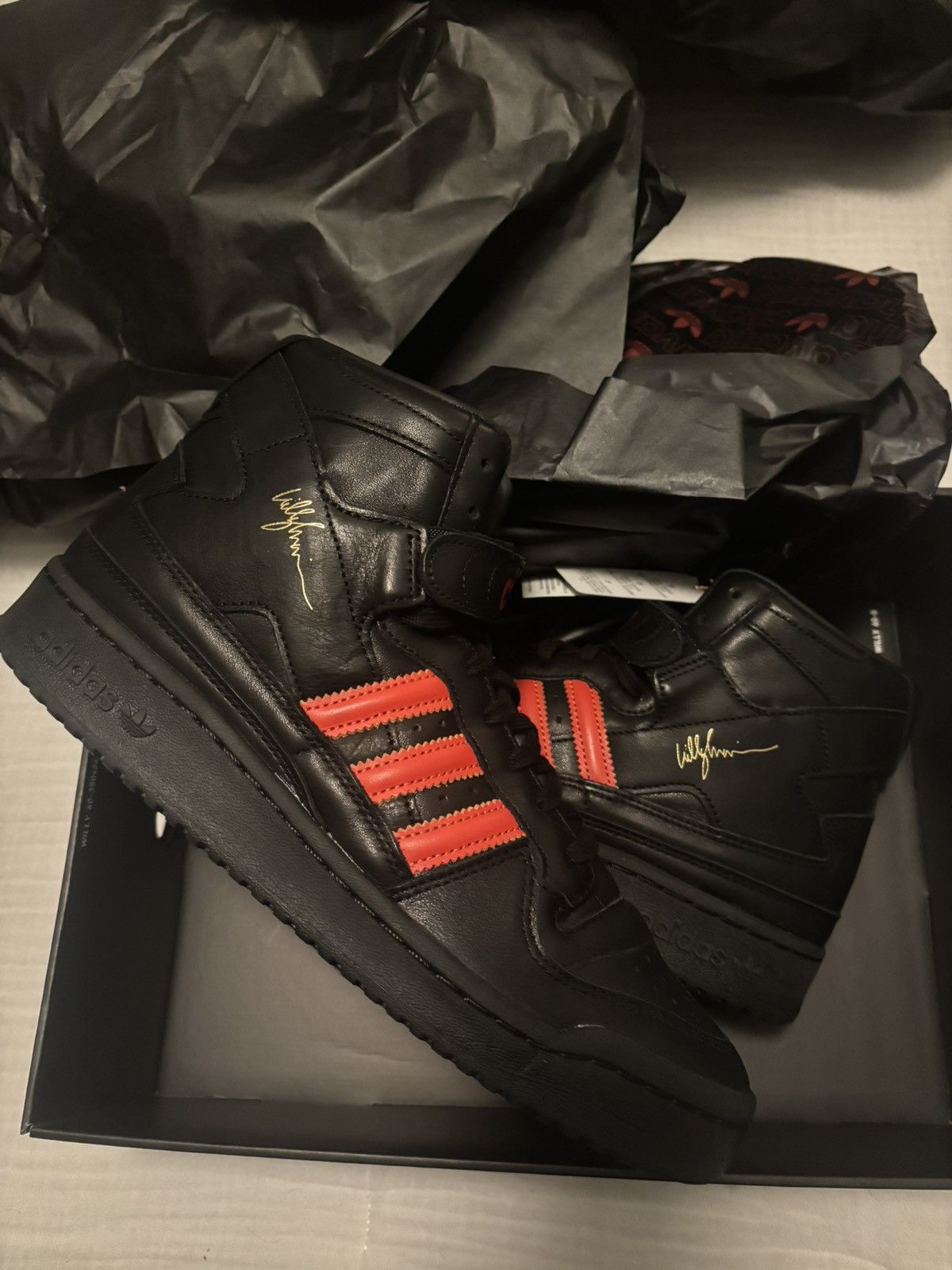 Adidas × Willy Chavarria WILLY CHAVARRIA X ADIDAS HIGH TOP SNEAKERS Size US 10 / EU 43 - 11 Thumbnail
