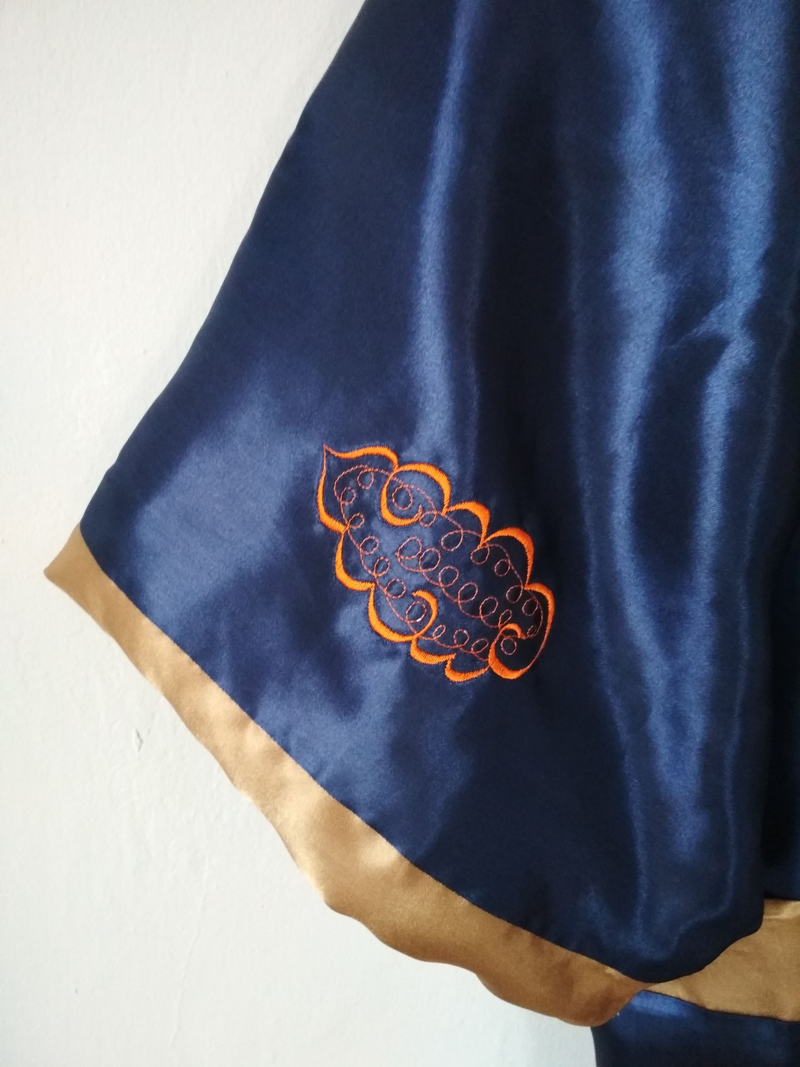 Japanese Brand Zhi Cheng double-sided kimono embroidered tiger dragon Size US XXL / EU 58 / 5 - 7 Thumbnail