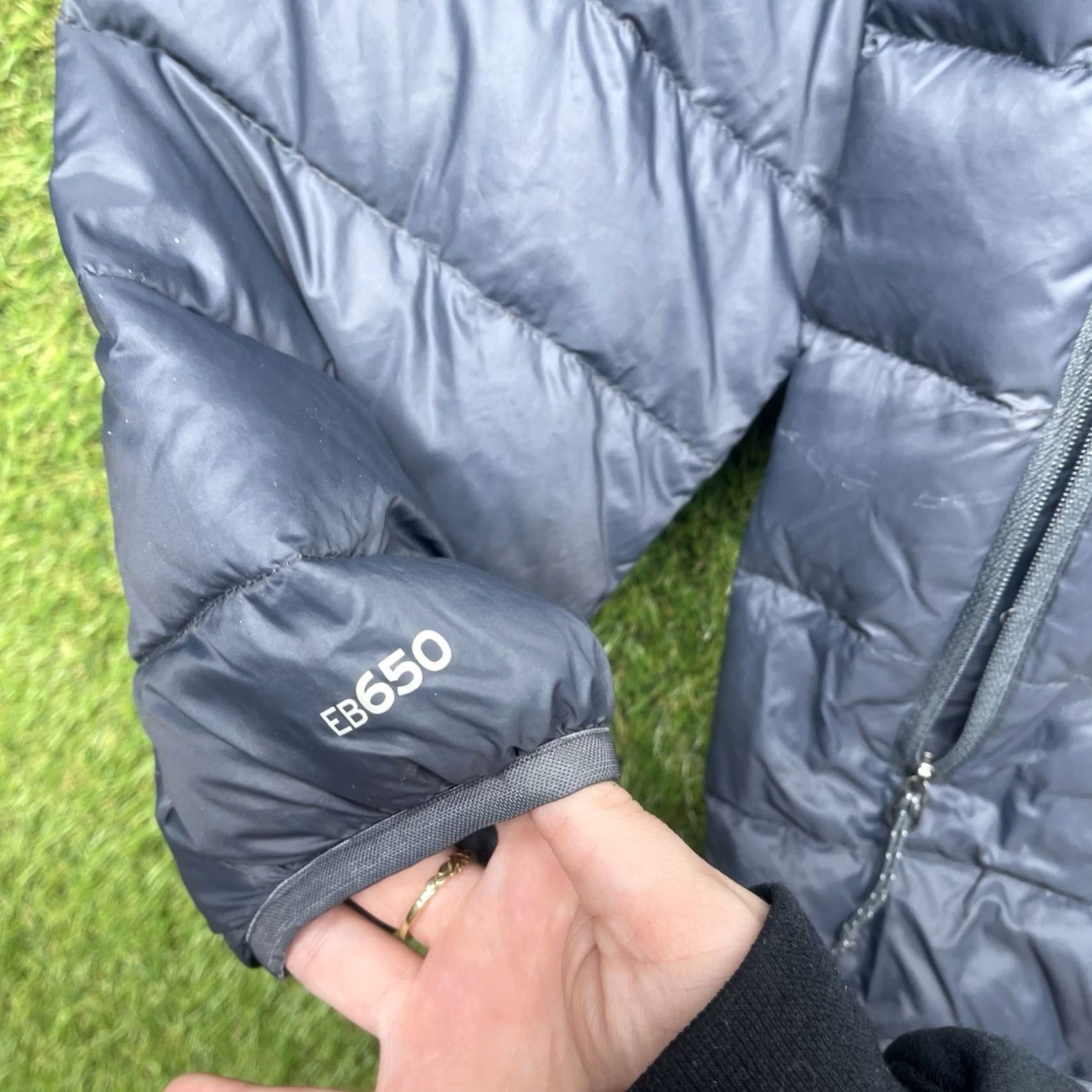 Eddie Bauer Eddie Bauer Jacket Mens M EB650 Goose Down Puffer Outdoors Full Zip Black Mid-Length Size US M / EU 48-50 / 2 - 7 Thumbnail