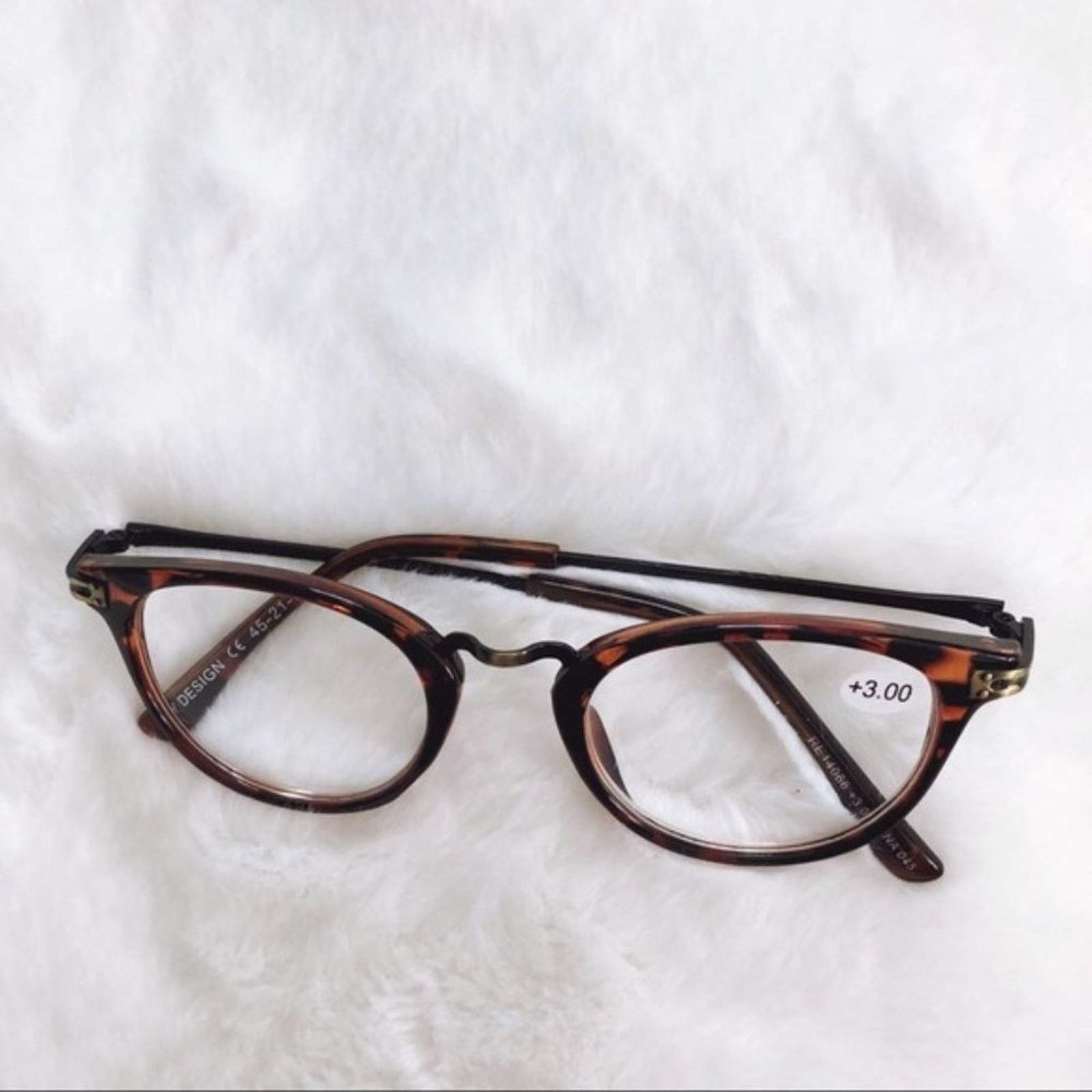 Other Ira Brown Printed Pattern Oval Reading Glasses Size ONE SIZE - 5 Thumbnail