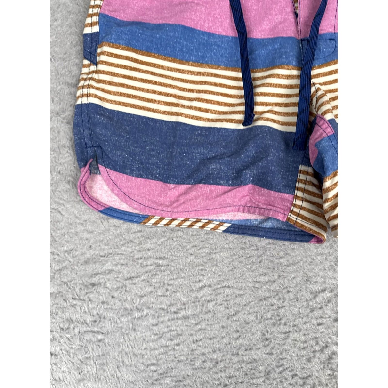 Patagonia Patagonia Skimmer Shorts Womens 2 Pink Blue Striped Board Swim Beach Quick Dry Size 26" / US 2 / IT 38 - 3 Thumbnail