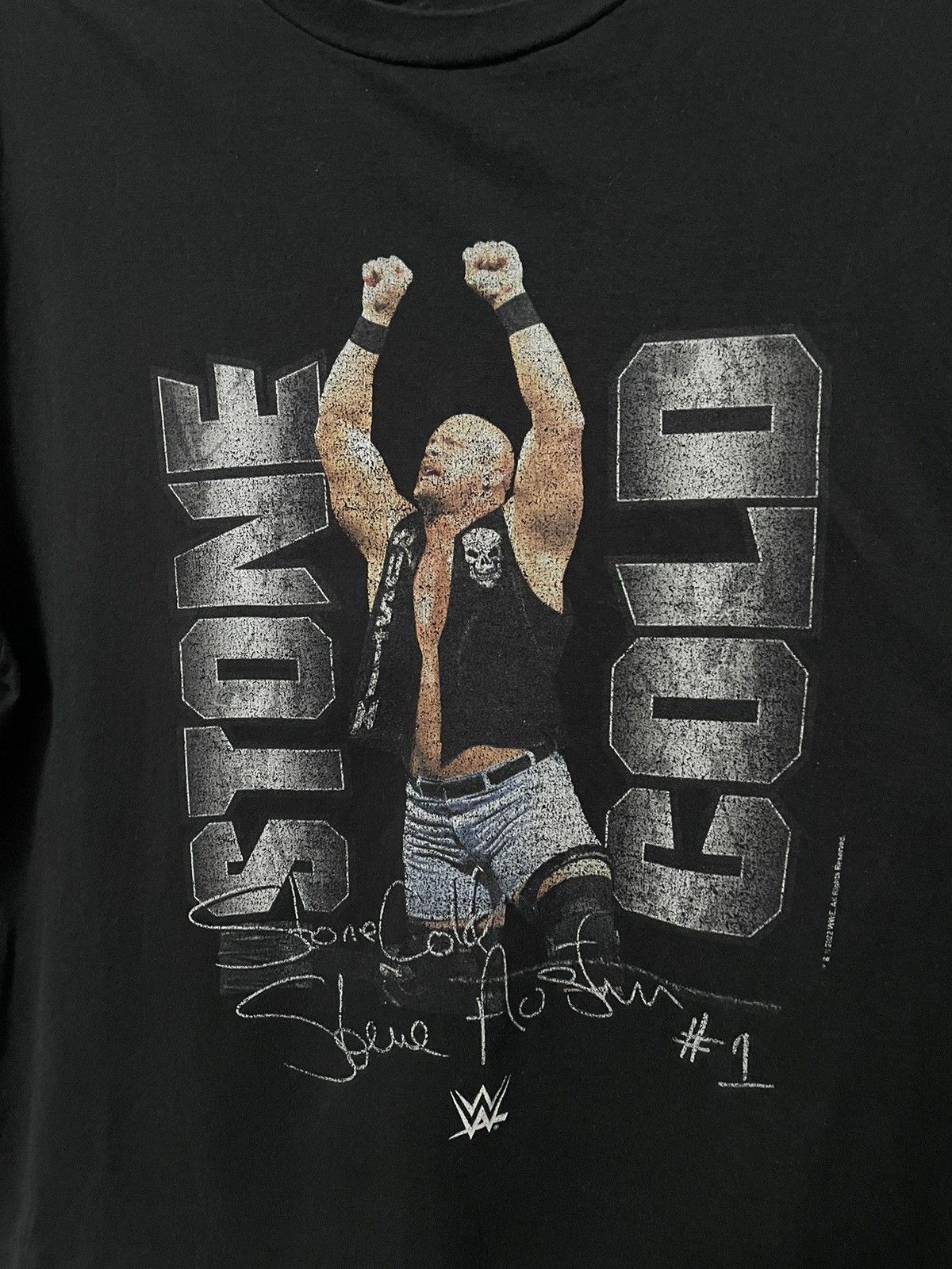 Vintage × WWE × WWF Vintage 00s Stone Cold T Shirt Steve Austin Tee Wrestling Size US L / EU 52-54 / 3 - 3 Thumbnail