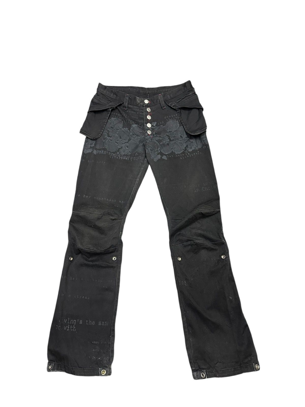 Seditionaries h.Anarchy Punk Bondage Flare Pant Size US 30 / EU 46 - 1 Thumbnail