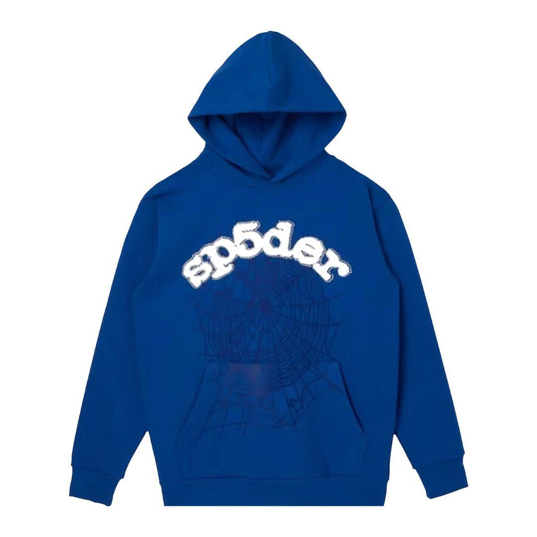 Sp5der Rhinestone Hoodie Dark Blue Size US XL / EU 56 / 4 - 1 Preview