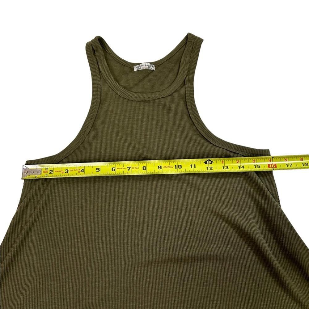 Free People Free People l Long Beach Ribbed Tank In Army Medium Size M / US 6-8 / IT 42-44 - 6 Thumbnail