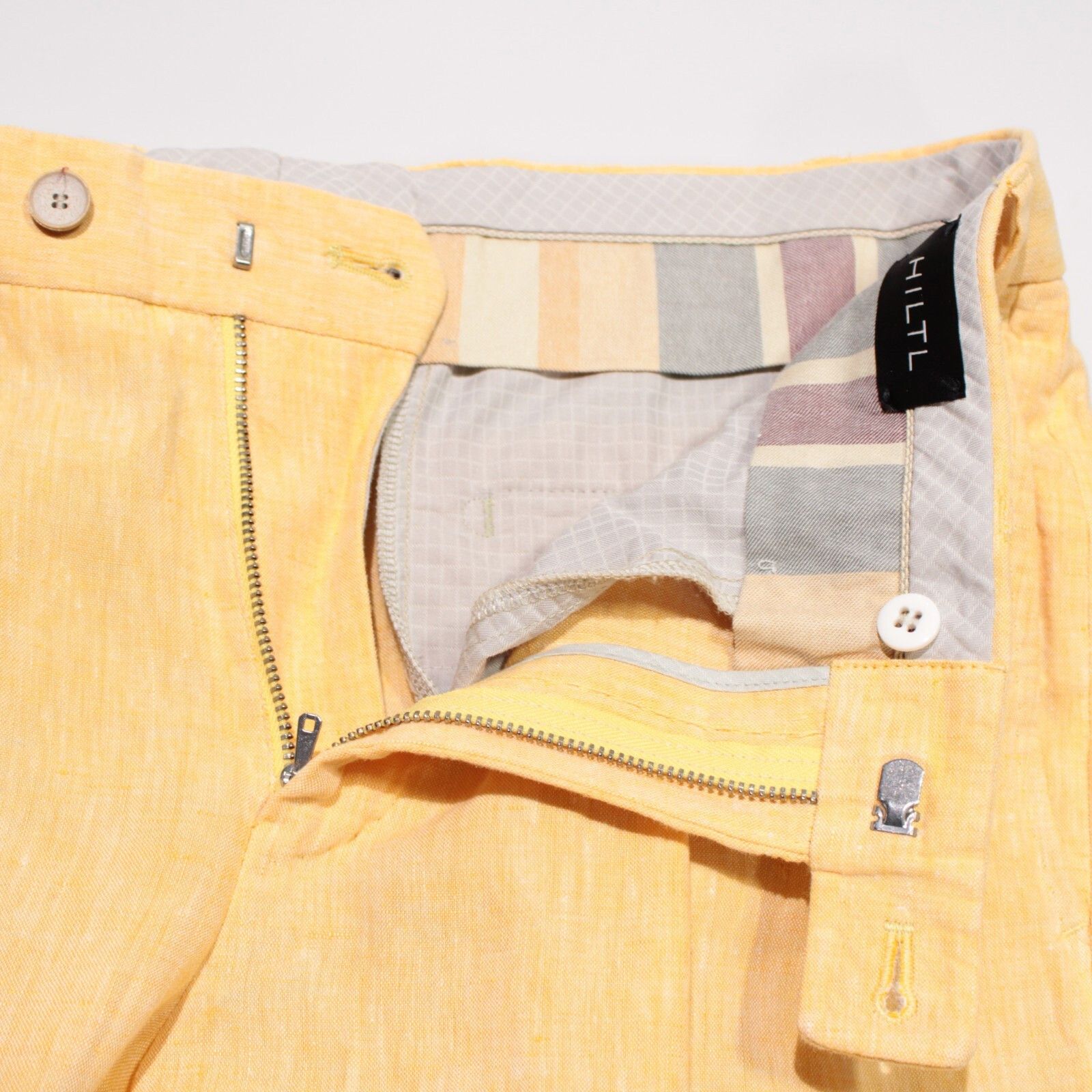 Hiltl Hiltl New with tags Dress Pants Size 32 US In Yellow Size US 32 / EU 48 - 3 Thumbnail