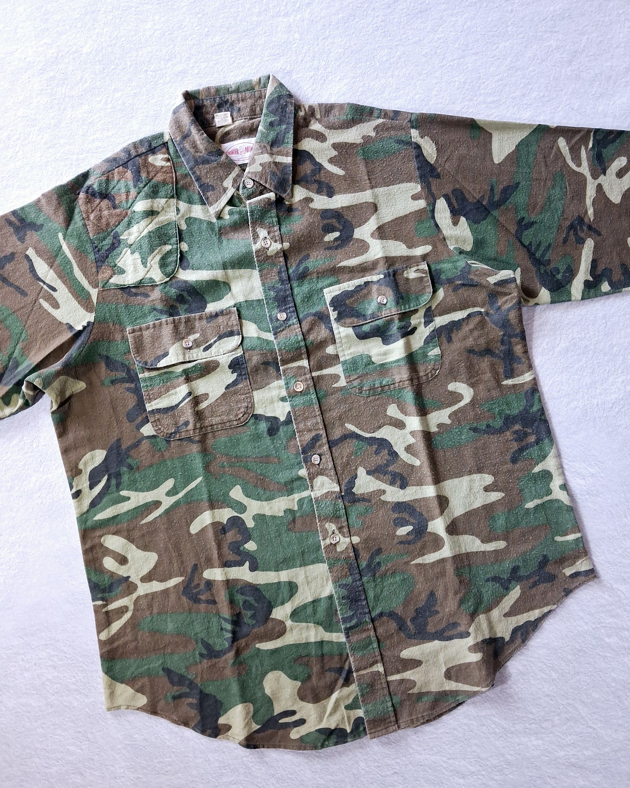 Other FRONTIER ARCHERY SHOOTING CAMO SHIRT MADE IN USA Size US XL / EU 56 / 4 - 5 Thumbnail