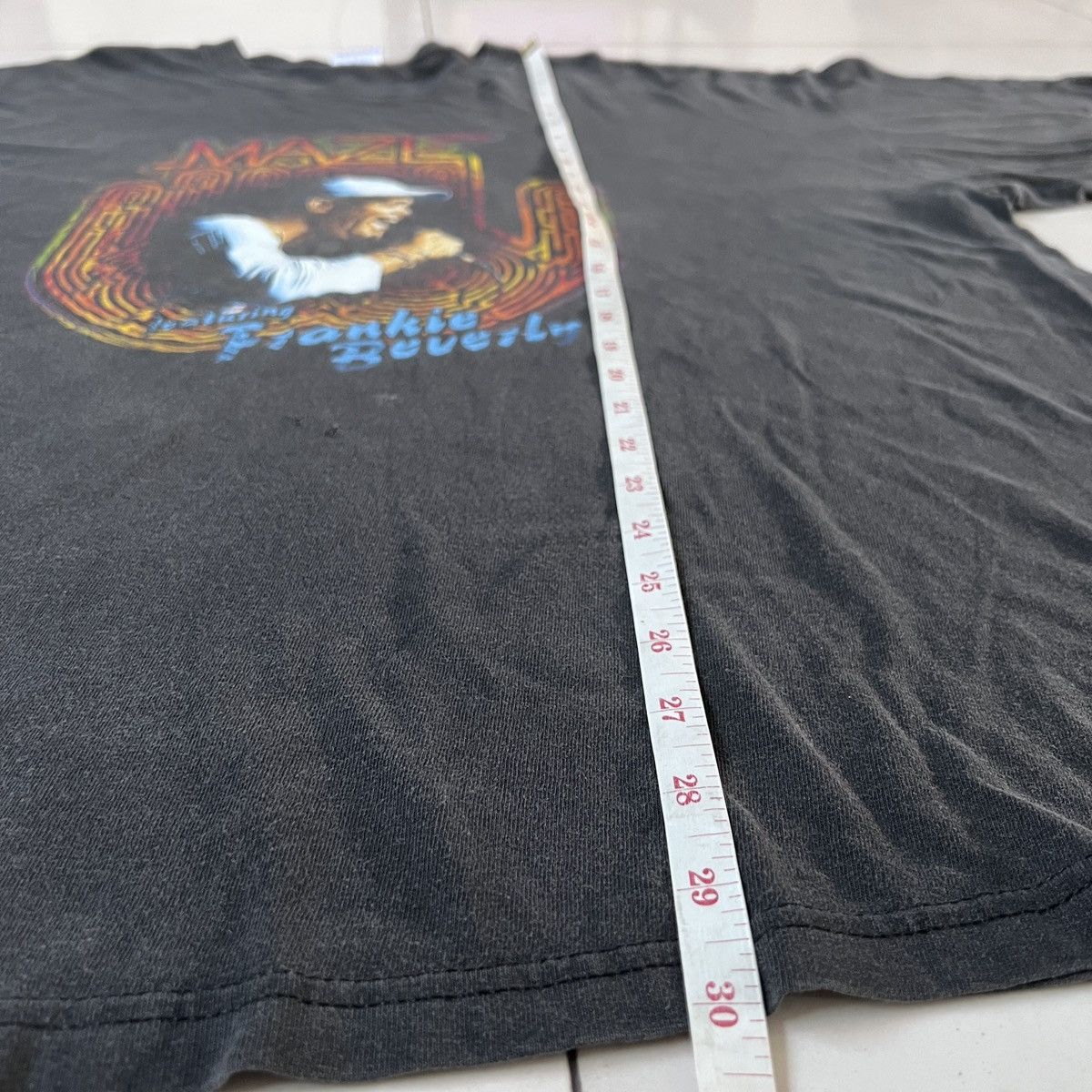 Band Tees × Rap Tees × Vintage Vintage Y2K MAZE featuring frankie beverly Tee 2XL Faded Size US XXL / EU 58 / 5 - 12 Thumbnail