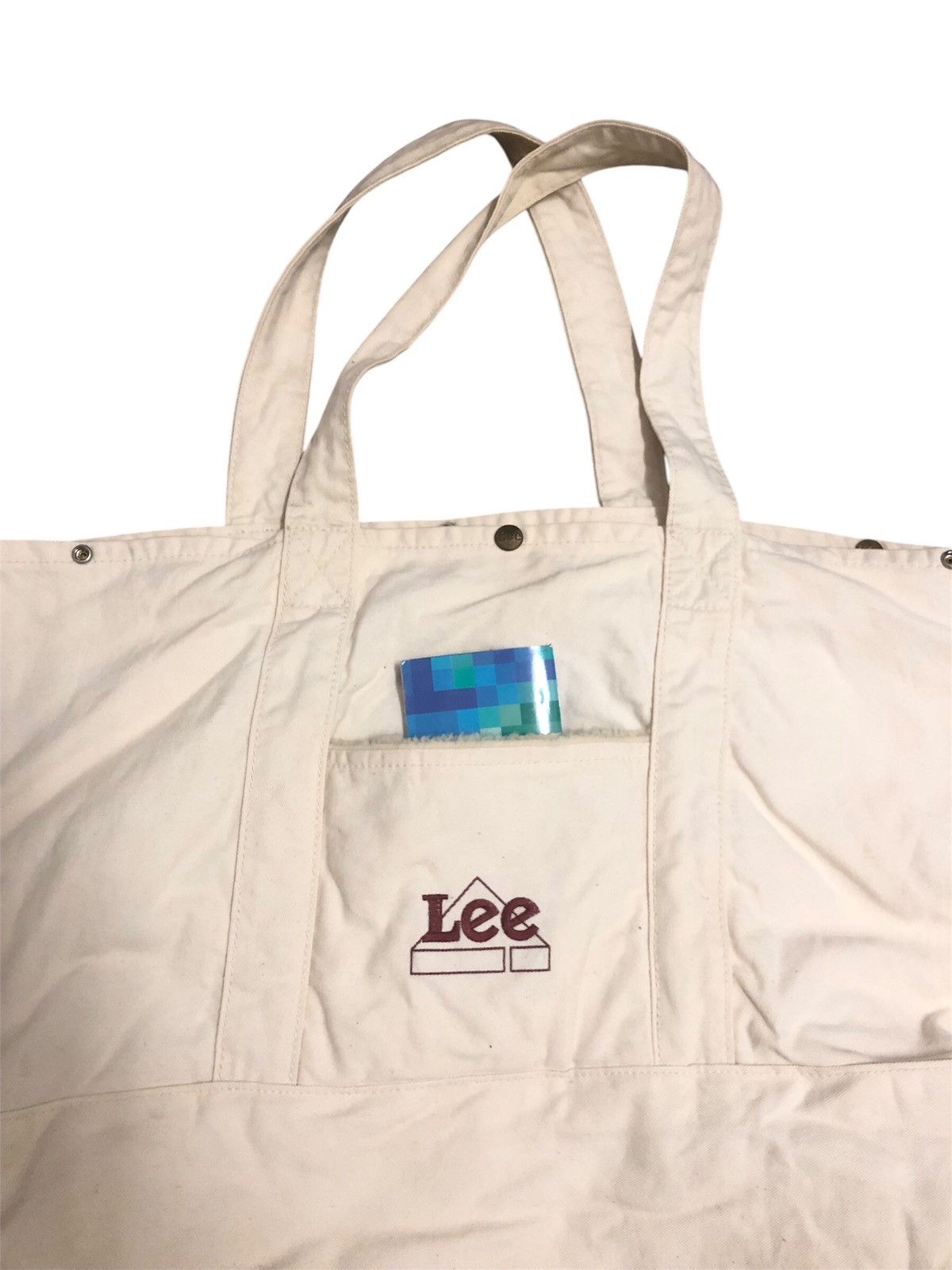 Lee × Vintage Vintage LEE union made exclusive for SNIDEL huge tote bag Size ONE SIZE - 3 Thumbnail