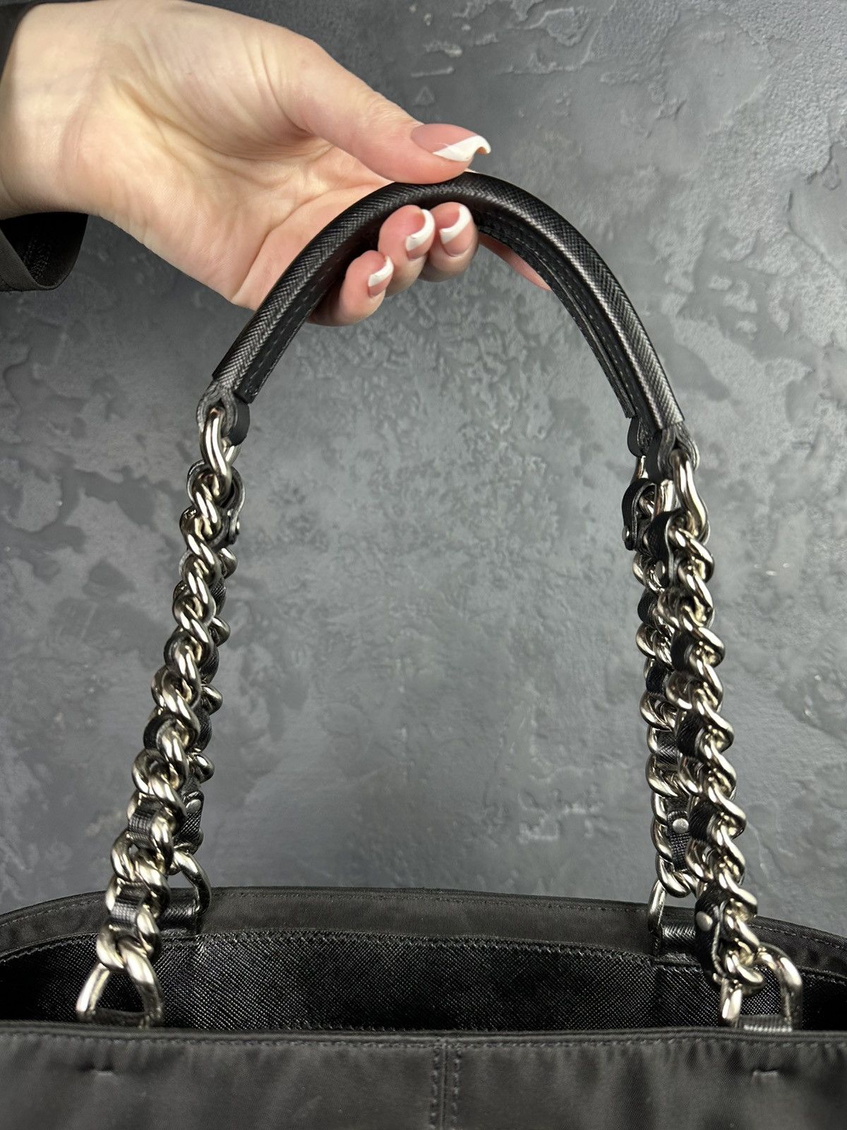 Prada Vintage 90s PRADA Tessuto Nylon Shoulder Bag Rare Size ONE SIZE - 14 Thumbnail