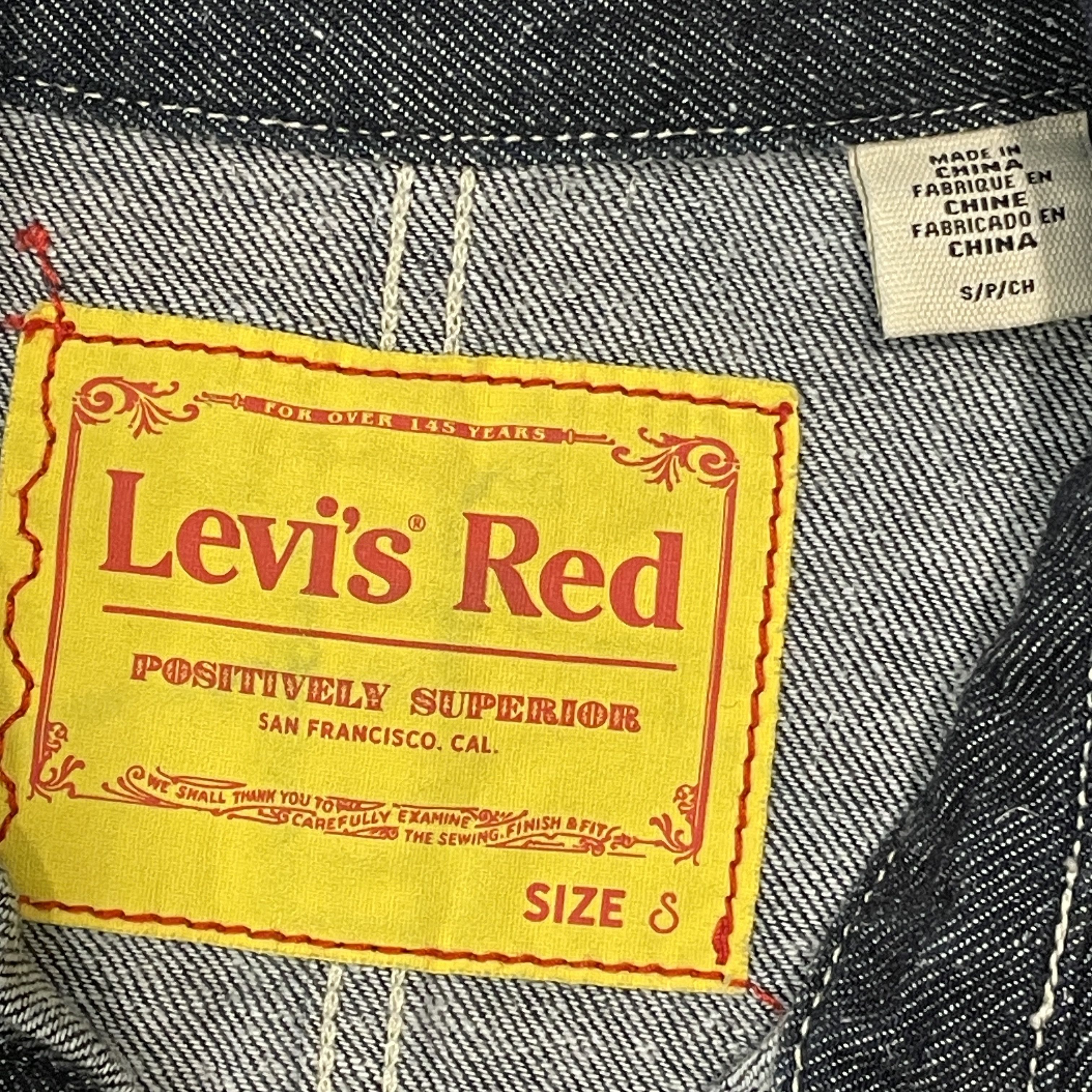 Levi's ~ LEVI'S Oversized Sm Button-Up Shirt Denim Unisex Size S / US 4 / IT 40 - 2 Thumbnail