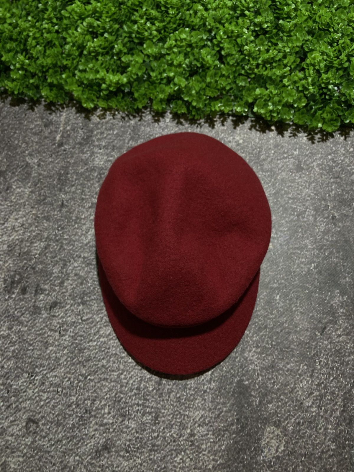 Vivienne Westwood Vivienne Westwood Orb Logo Wool Felt Beret Cap Hat Red Italy Size ONE SIZE - 5 Thumbnail