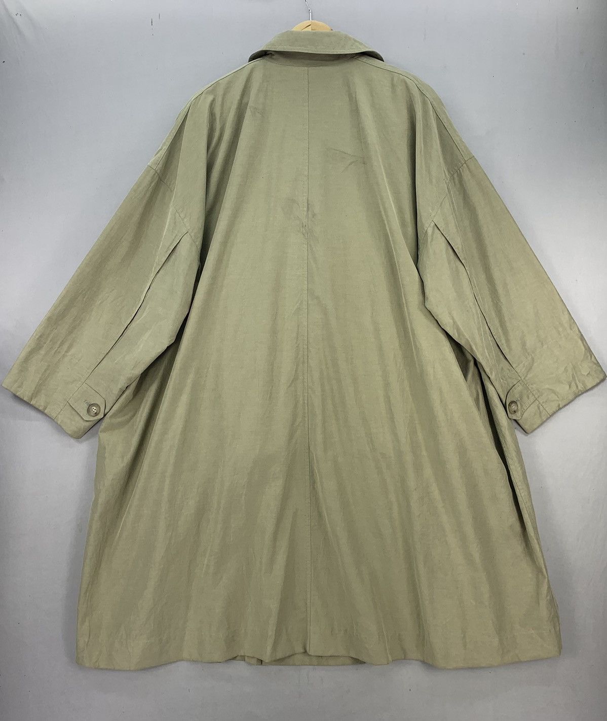 Max Mara Vintage Max Mara Italy Double Breasted Trench Coat Jacket Size XL / US 12-14 / IT 48-50 - 7 Thumbnail