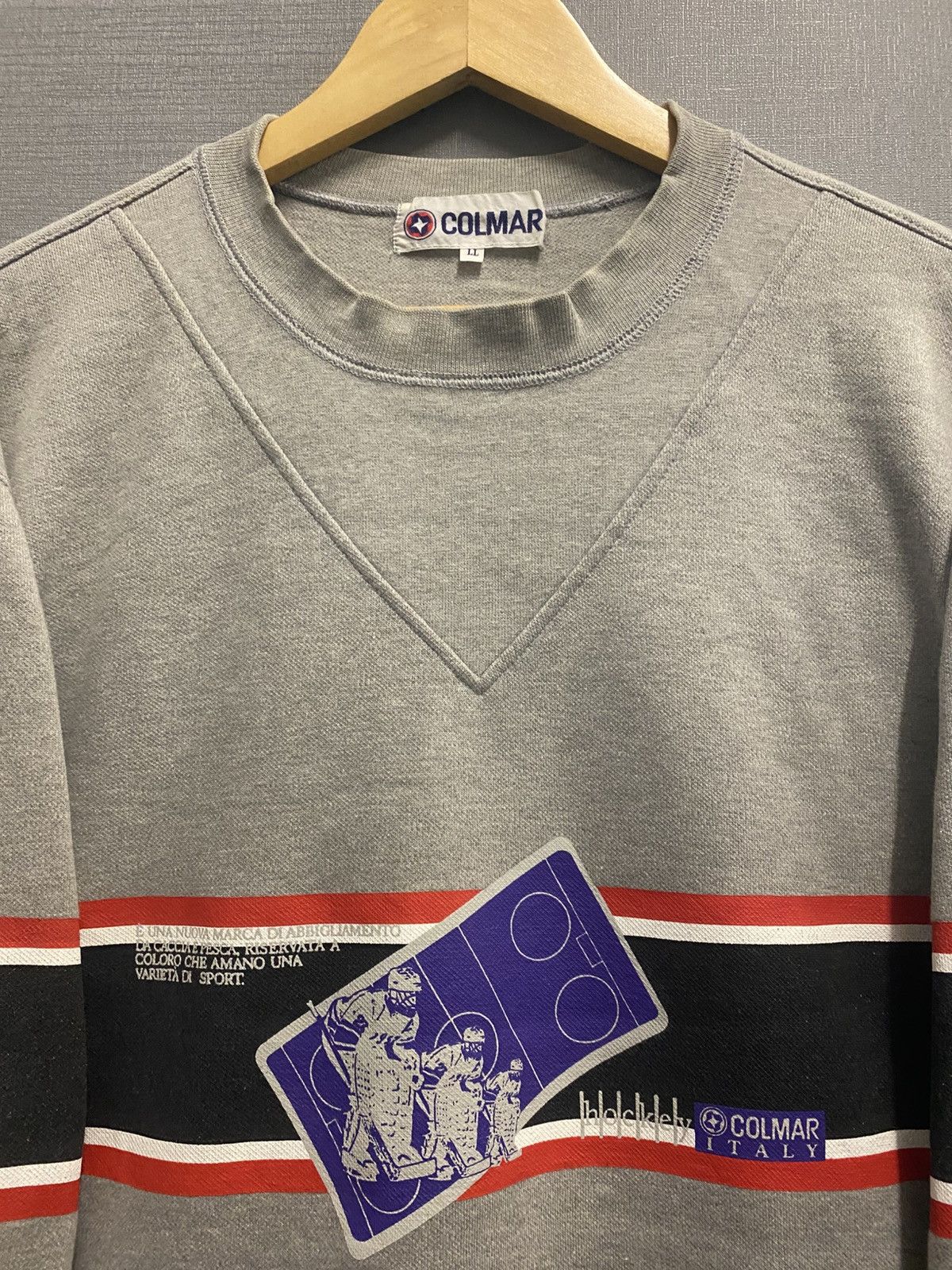 Colmar Vintage Colmar Italy Hockey Sweater Size US L / EU 52-54 / 3 - 4 Thumbnail