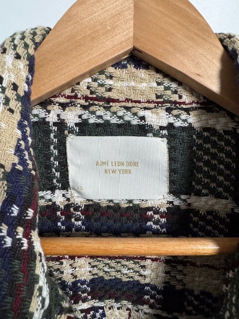 Aime Leon Dore Woven Plaid Overshirt FW20 Size US XS / EU 42 / 0 - 3 Thumbnail