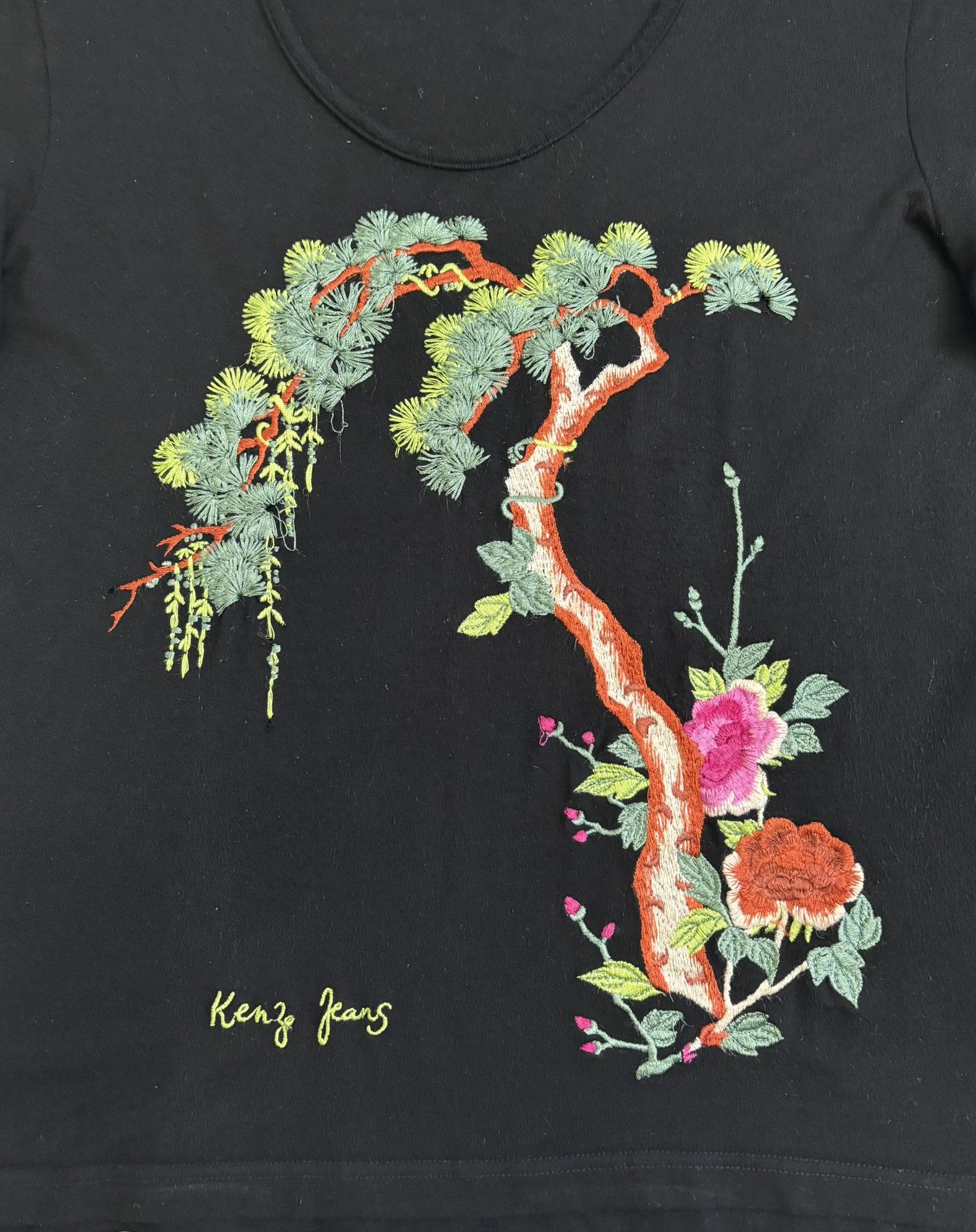 Kenzo × Vintage Kenzo Jeans vintage blouse Size XS Size XS / US 0-2 / IT 36-38 - 4 Thumbnail