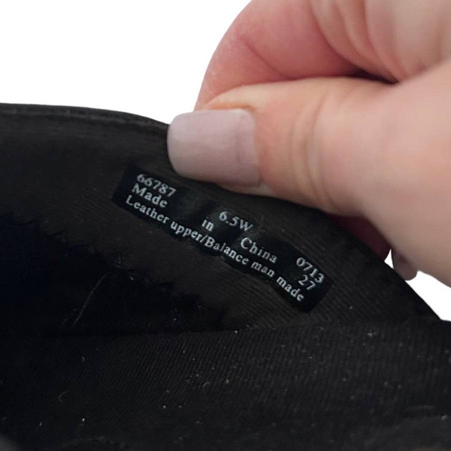 Clarks Clarks Bendables Black Leather Slip On Clogs Sz 6.5 Size US 6.5 / IT 36.5 - 6 Thumbnail