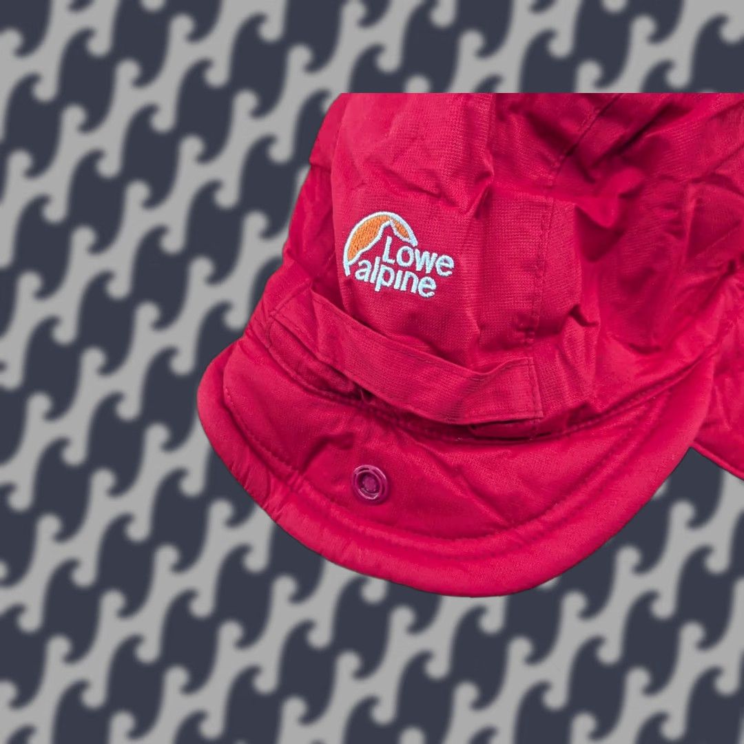 Vintage VINTAGE Lowe Alpine Mountain Cap Triple Point Hat XS Trekking Red Outdoor Hiking Beanie Unisex Adults Mens Girls? Size ONE SIZE - 1 Thumbnail