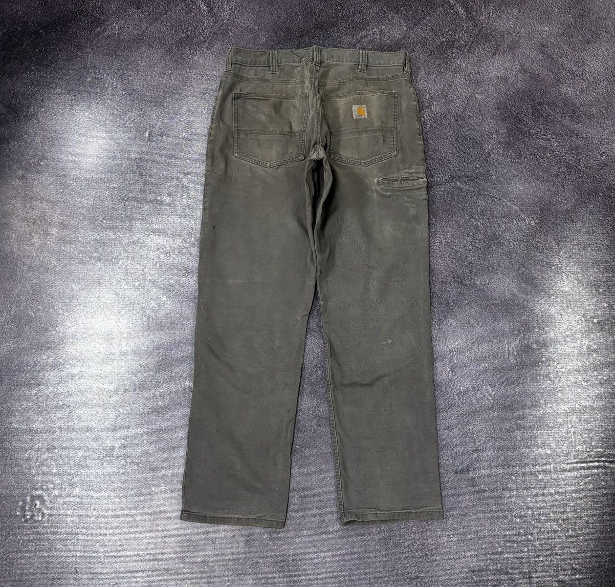 Carhartt Vintage Carhartt USA Gray Y2K Work Hype Pants Jeans Size US 32 / EU 48 - 1 Thumbnail