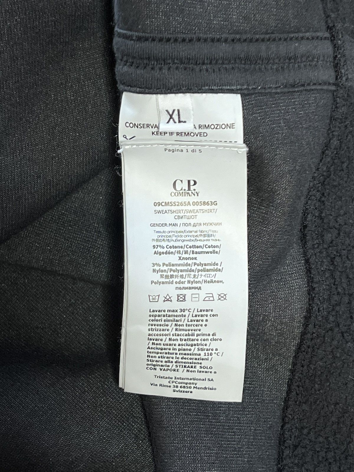C.P. Company C.P. Company Fleece Goggle Hooded Zip-up Size US XL / EU 56 / 4 - 13 Thumbnail