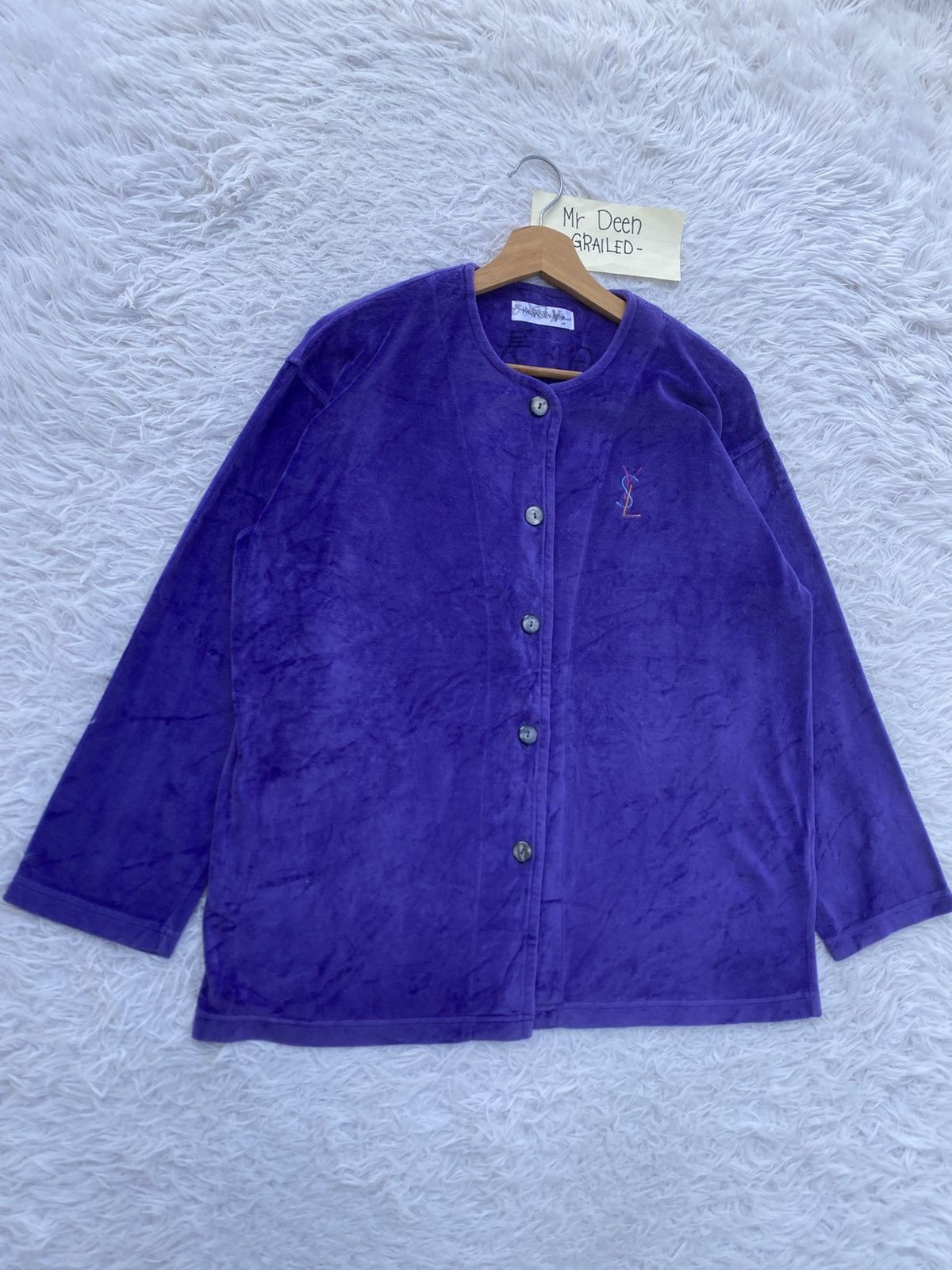 Yves Saint Laurent Rare Vintage Yves Saint Laurent Buttons Jacket Size US M / EU 48-50 / 2 - 2 Thumbnail