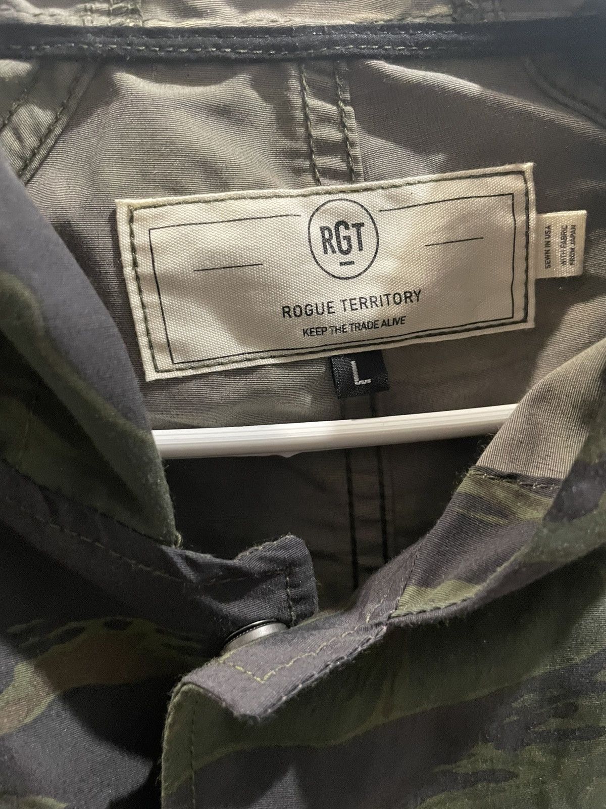 Rogue Territory RGT Hooded supply jacket tiger camo green Size US L / EU 52-54 / 3 - 2 Thumbnail