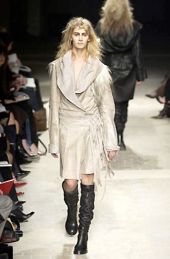 Ann Demeulemeester Ann Demeulemeester AW02 Leather Ties Hooded Jacket Size XS / US 0-2 / IT 36-38 - 13 Thumbnail