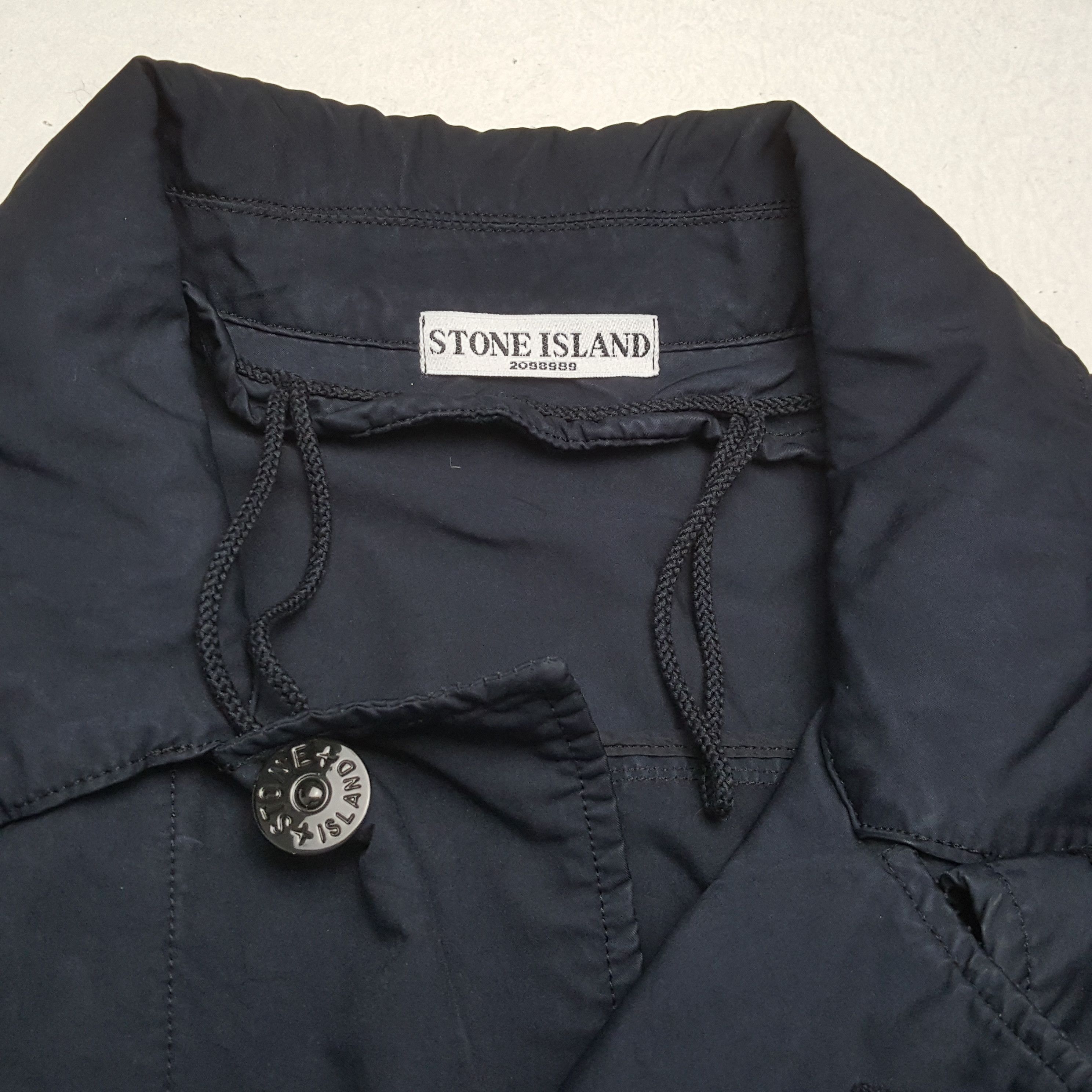 Stone Island × Vintage Vintage STONE ISLAND Fashion Brand Parkas Coat Jacket Size US L / EU 52-54 / 3 - 11 Thumbnail