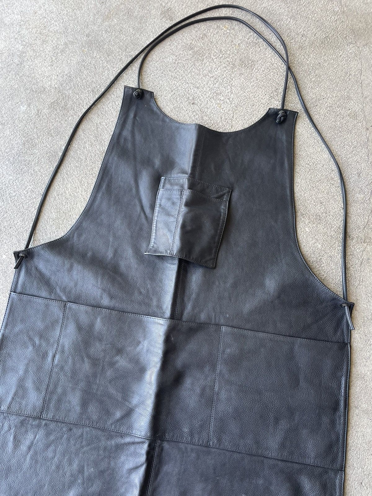 Chrome Hearts Chrome Hearts Cross Patch Leather Apron Size ONE SIZE - 4 Thumbnail