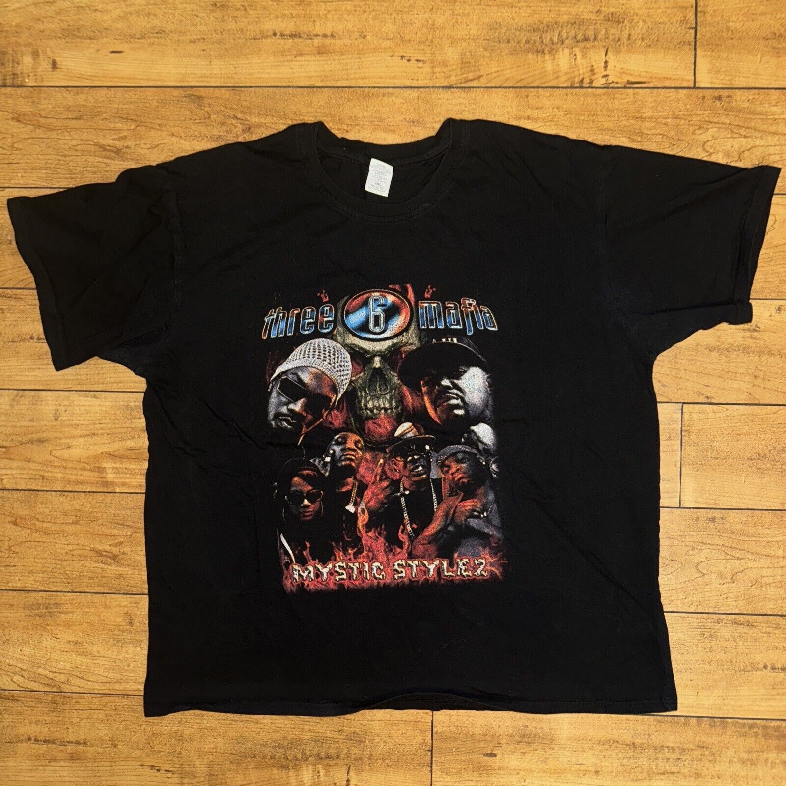 Band Tees × Japanese Brand × Vintage Three 6 Mafia Mystic Stylez T  