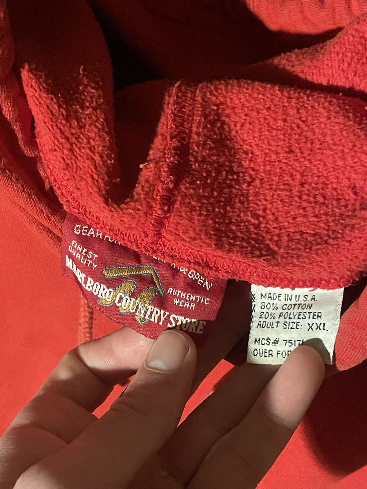 Marlboro × Vintage Marlboro Hoodie Size US XXL / EU 58 / 5 - 2 Thumbnail